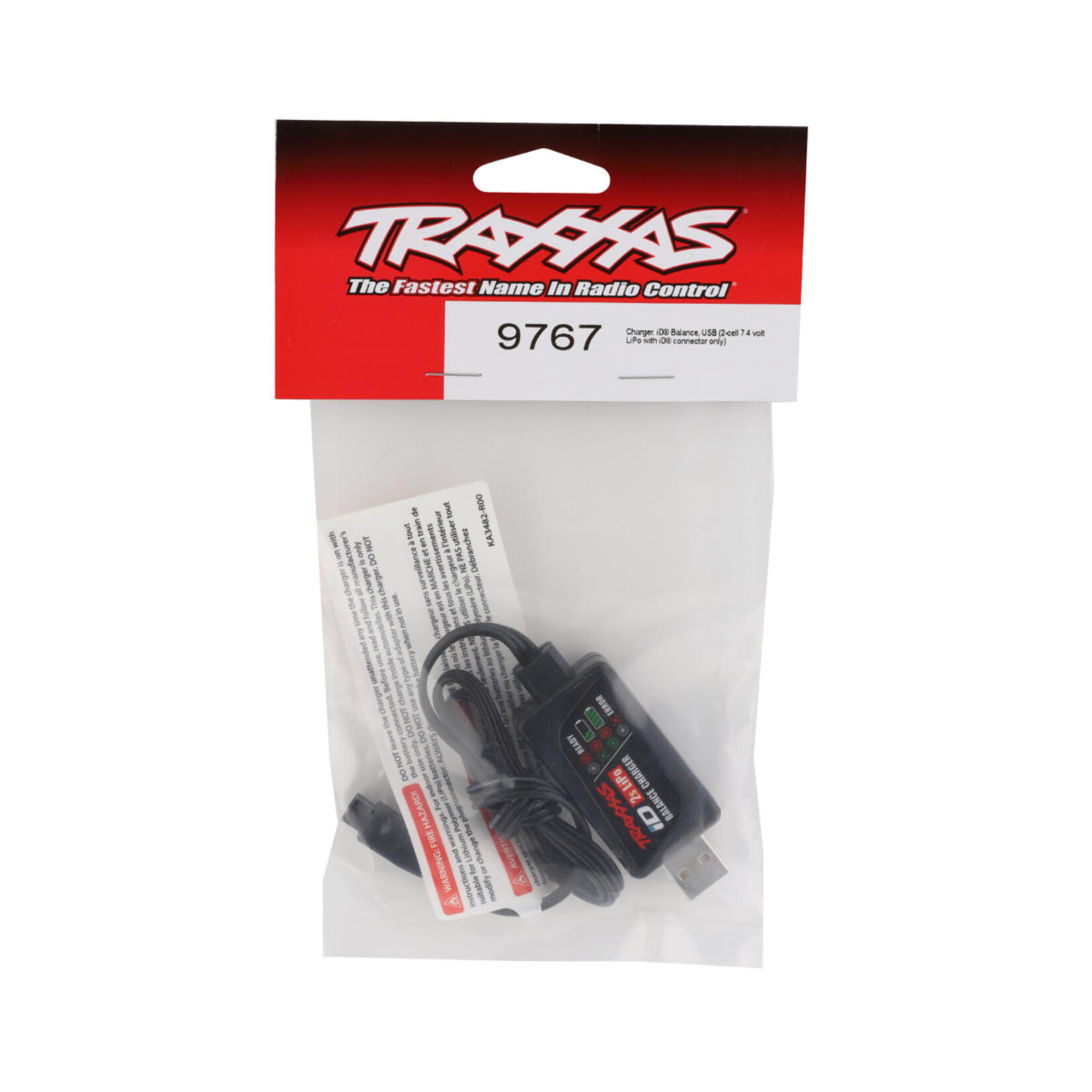 Traxxas #9767 Traxxas TRX-4M iD USB 2-Cell Balance Charger