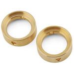 Traxxas #9780 Traxxas 1.0" Micro Brass Wheel Weights (2) (31g)