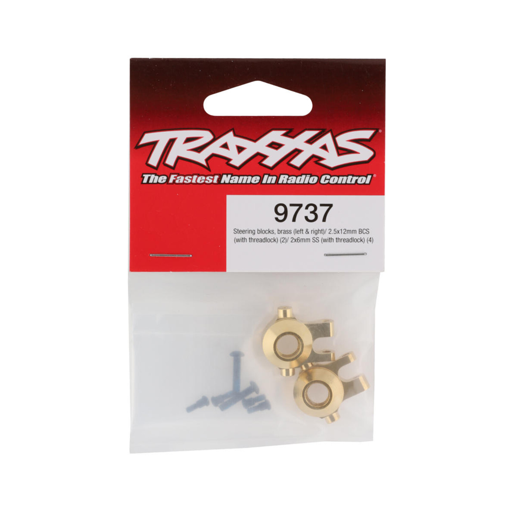 Traxxas #9737 Traxxas TRX-4M Brass Steering Blocks (2) (7g)