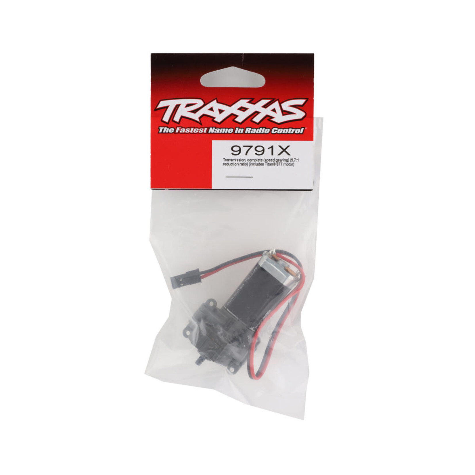 Traxxas Traxxas Complete Transmission w/87T Motor (Speed Gearing) (TRX-4M) #9791X