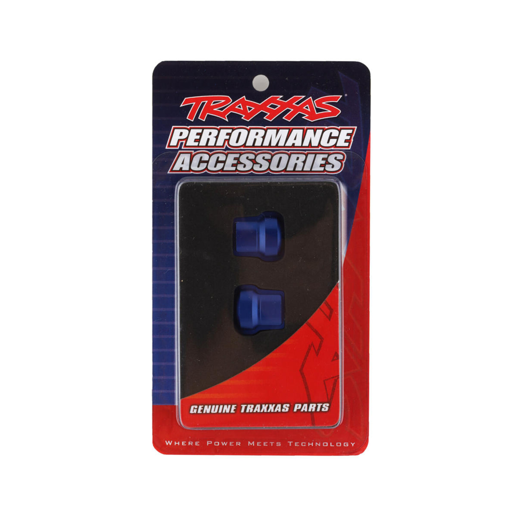 Traxxas #9787-BLUE Traxxas Aluminum Axle Cover (Blue) (2) (TRX-4M)