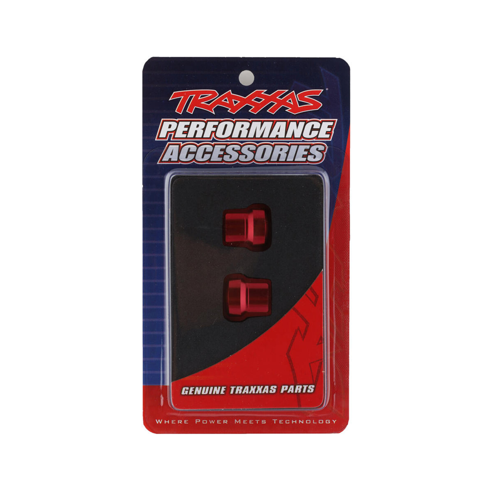 Traxxas #9787-RED Traxxas Aluminum Axle Cover (Red) (2) (TRX-4M)
