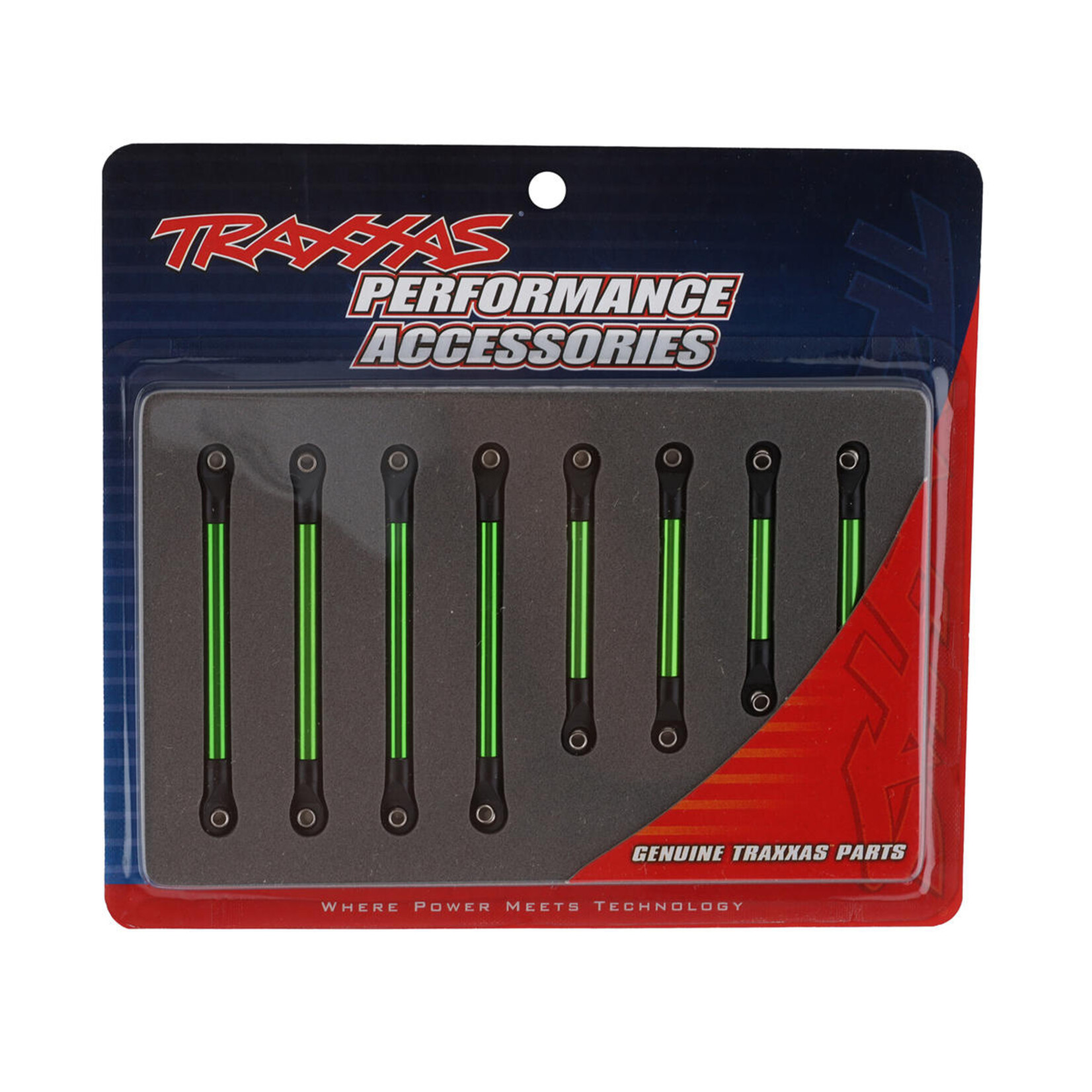 Traxxas #9749-GRN  Traxxas TRX-4M Aluminum Suspension Link Set (Green) (8)