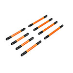 Traxxas #9749-ORNG  Traxxas TRX-4M Aluminum Suspension Link Set (Orange) (8)