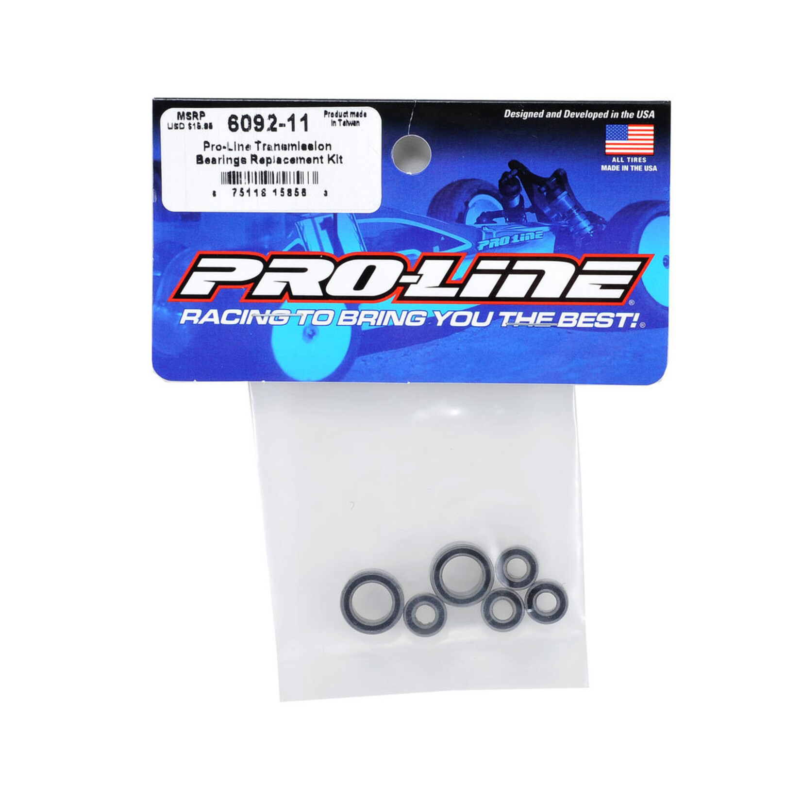 Pro-Line Pro-Line Transmission Bearing Kit (6) #6092-11