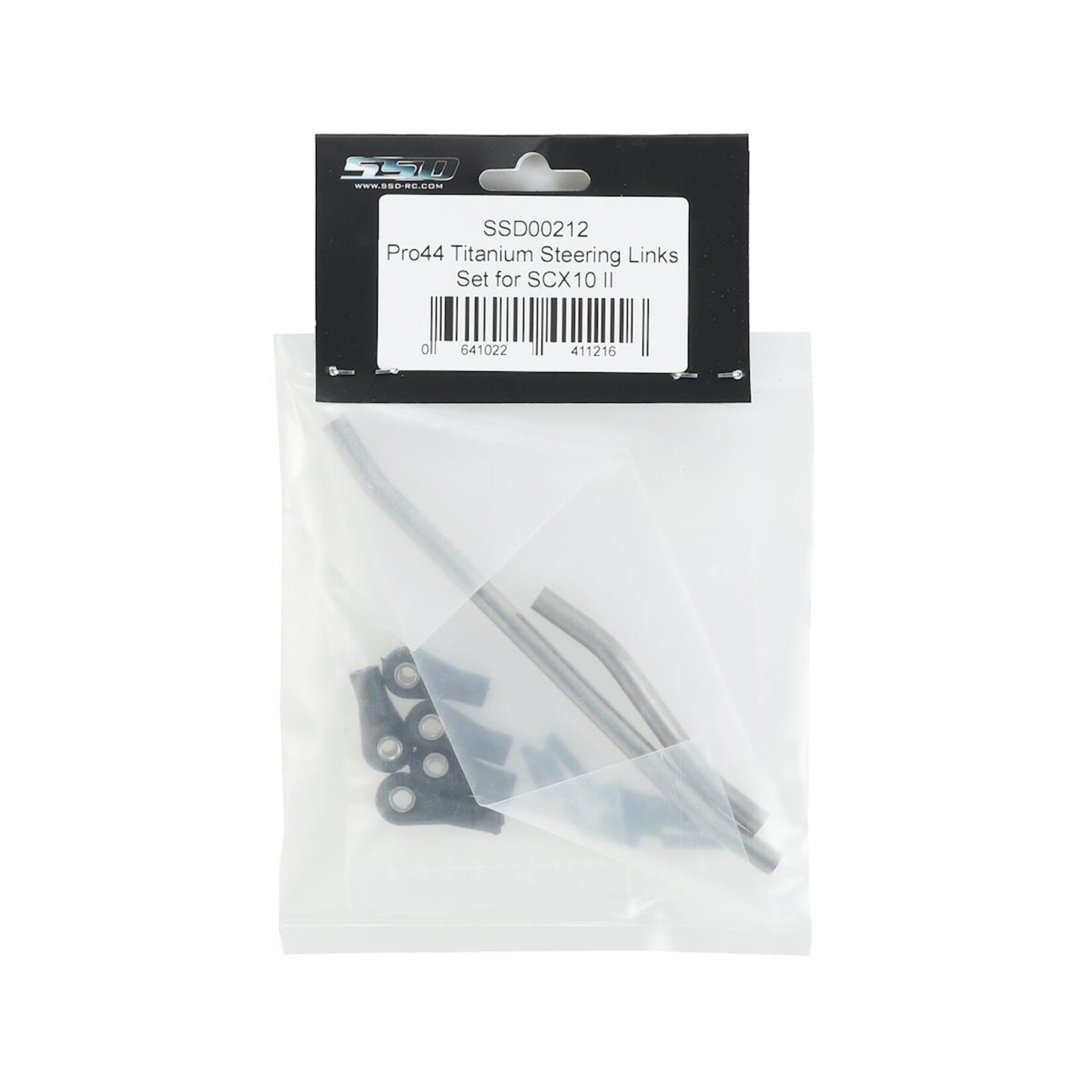 SSD RC #SSD00212 SSD RC SCX10 II Pro44 Titanium Steering Link Set
