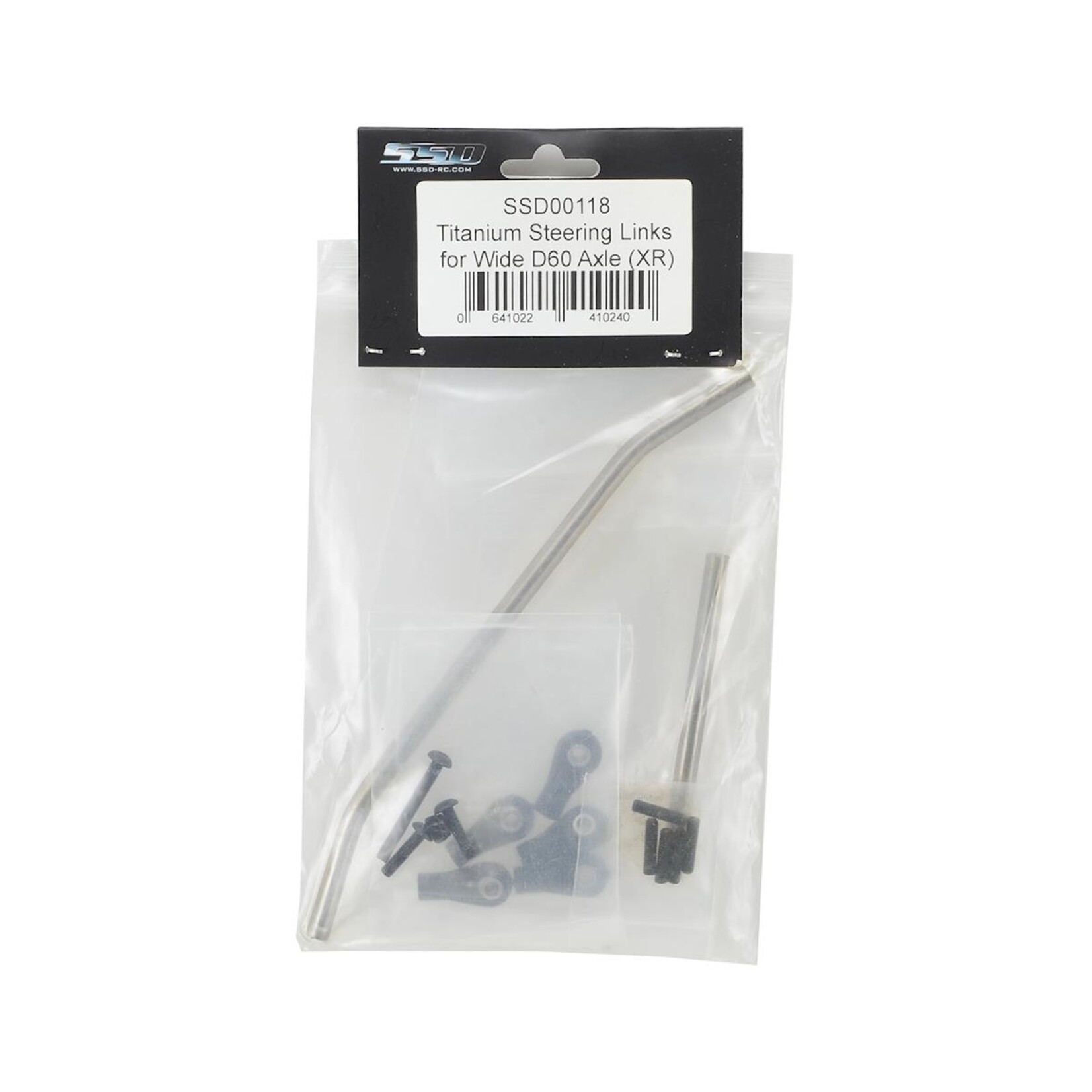 SSD RC #SSD00118 SSD RC Wide D60 Axle Titanium Steering Links (XR Width)