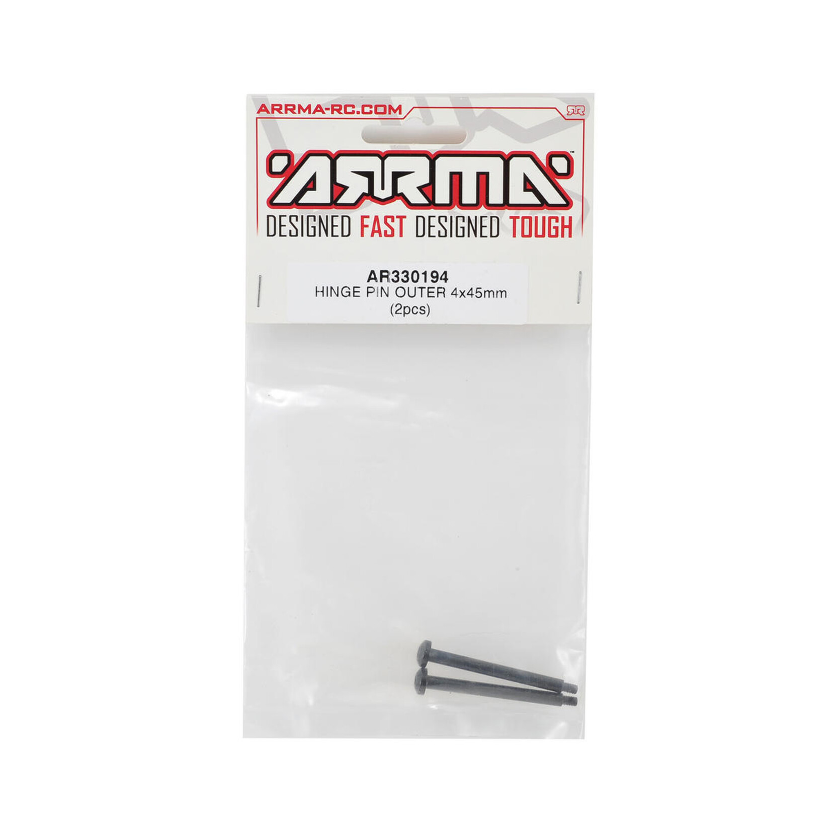 ARRMA Arrma 4x45mm Outer Hinge Pin (2) #AR330194