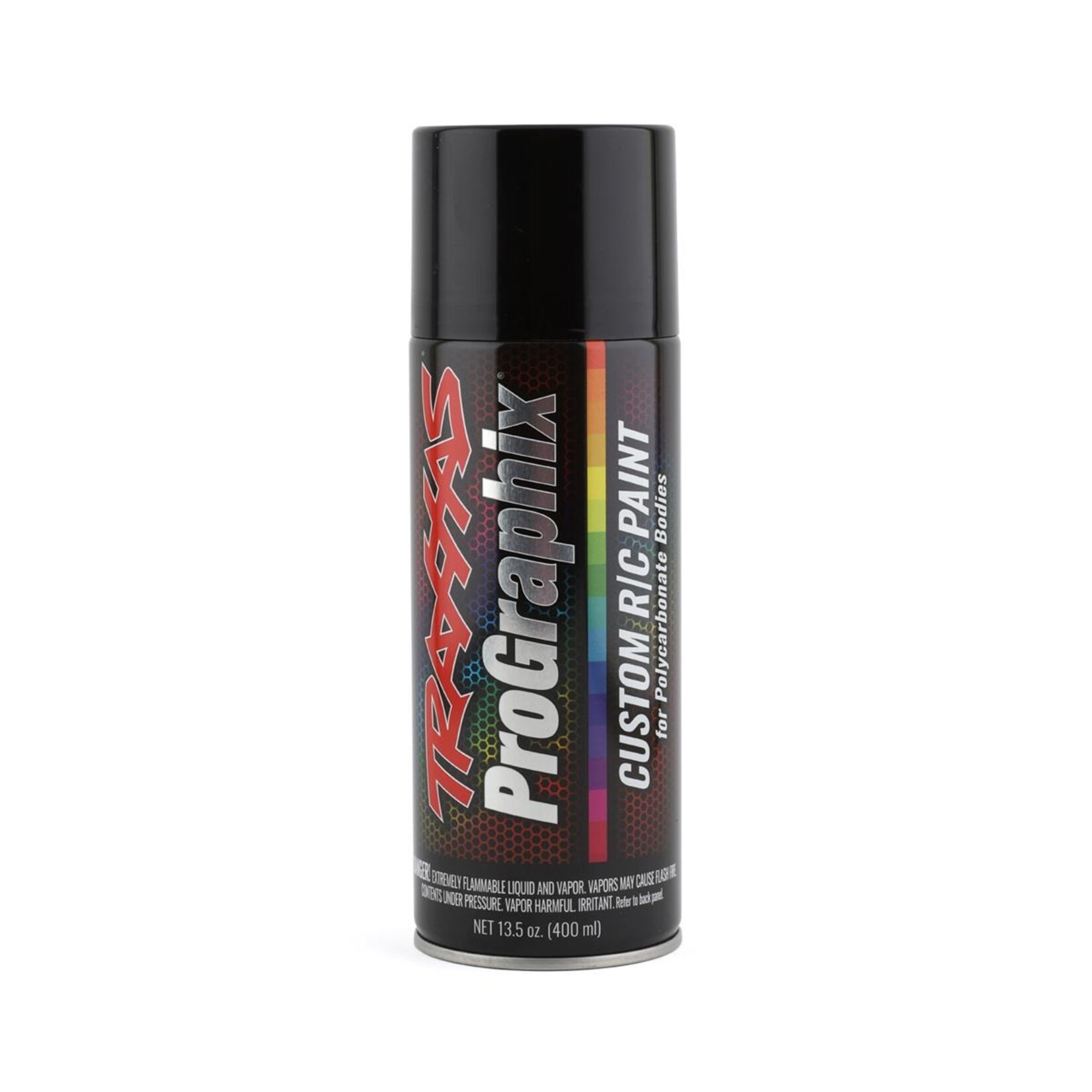 Traxxas #5055X Traxxas ProGraphix "Black" RC Lexan Spray Paint (13.5oz)