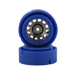 Traxxas #9781-BLKBL Traxxas 1.0" Micro Method Beadlock Rims (Blue) (2) (TRX-4M)