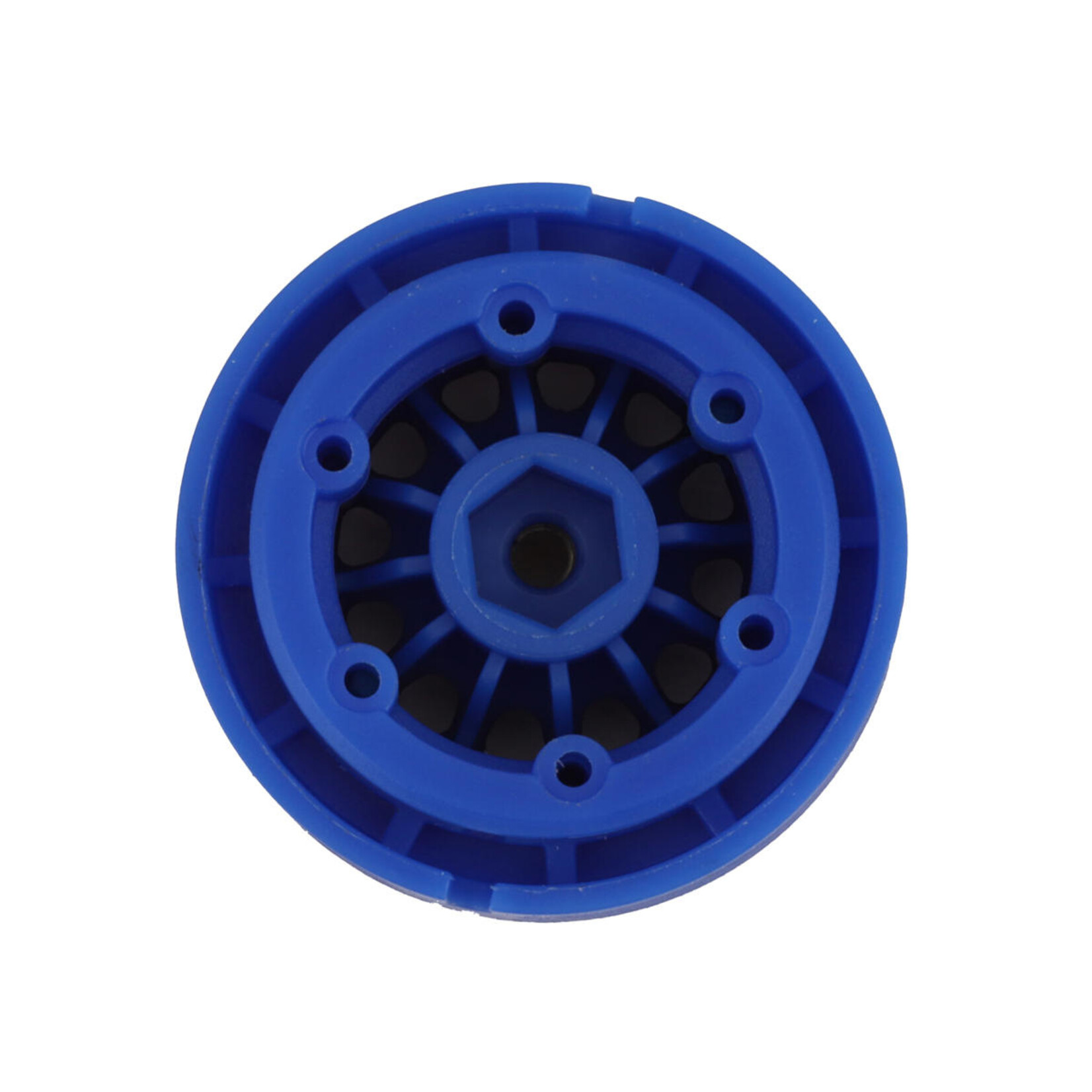 Traxxas #9781-BLKBL Traxxas 1.0" Micro Method Beadlock Rims (Blue) (2) (TRX-4M)