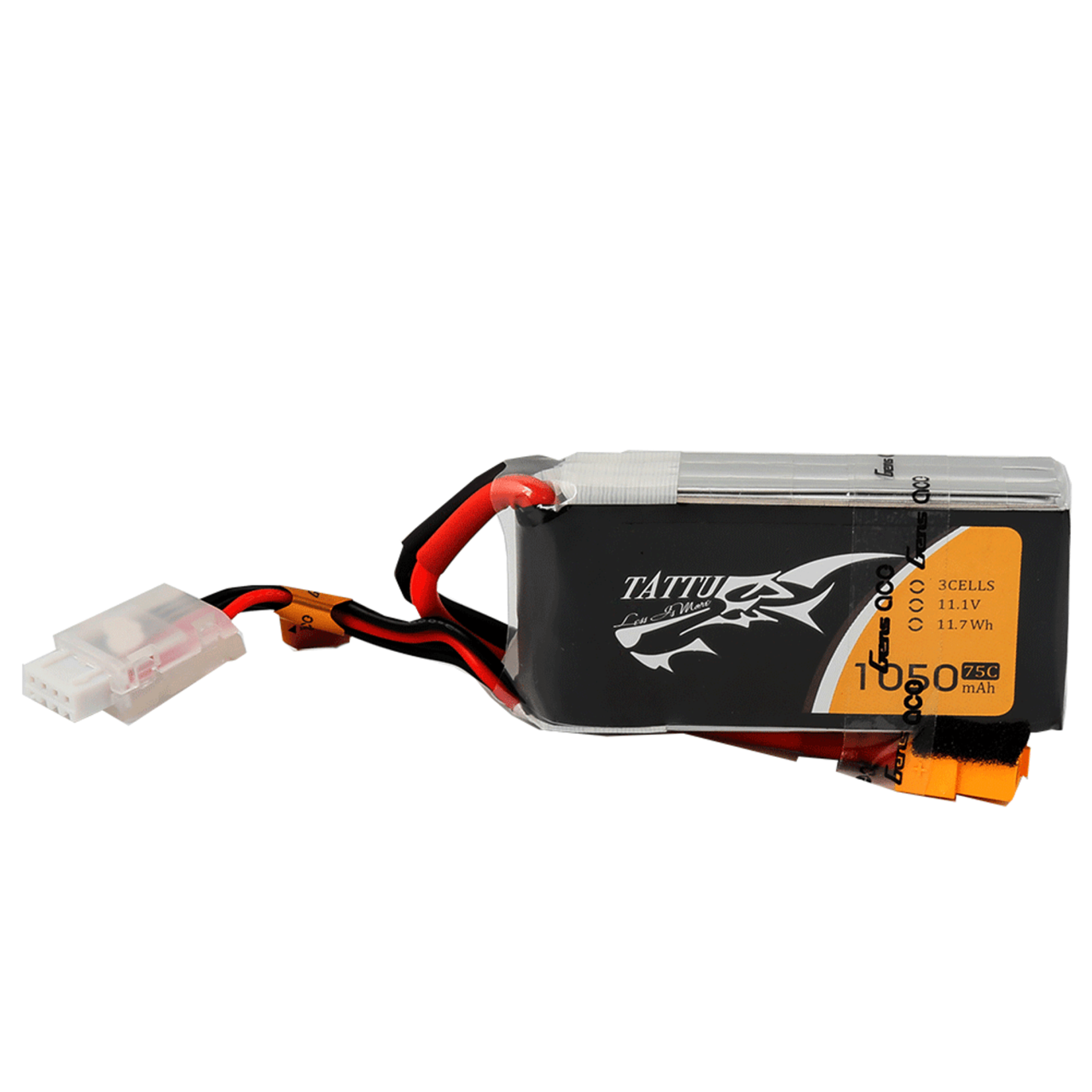 Tattu #TAA10503S75X6 Tattu 3S LiPo Battery 75C (11.1V/1050mAh)