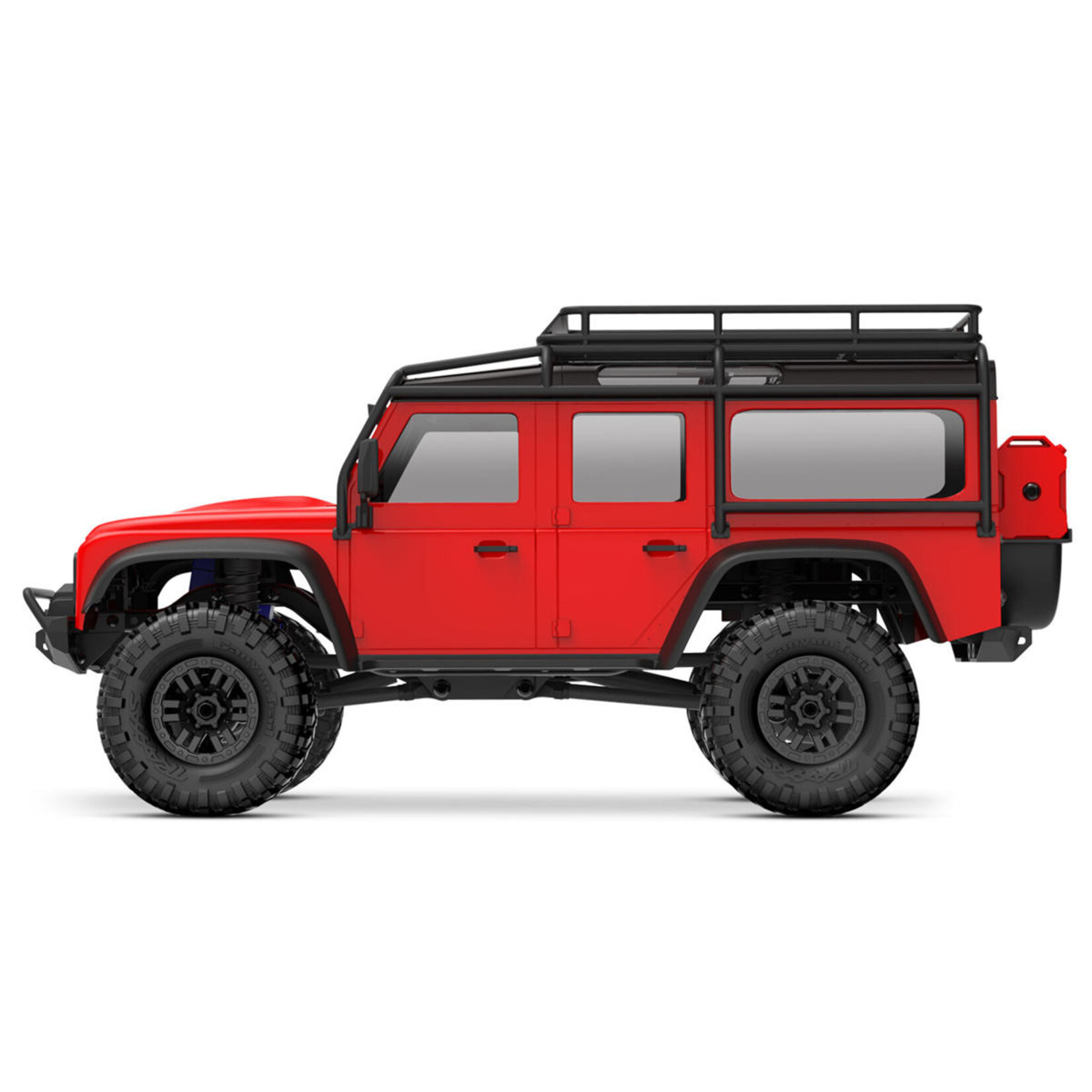 Traxxas #97054-1-RED Traxxas TRX-4M 1/18 Electric Rock Crawler w/Land Rover Defender Body (Red) w/TQ 2.4GHz Radio