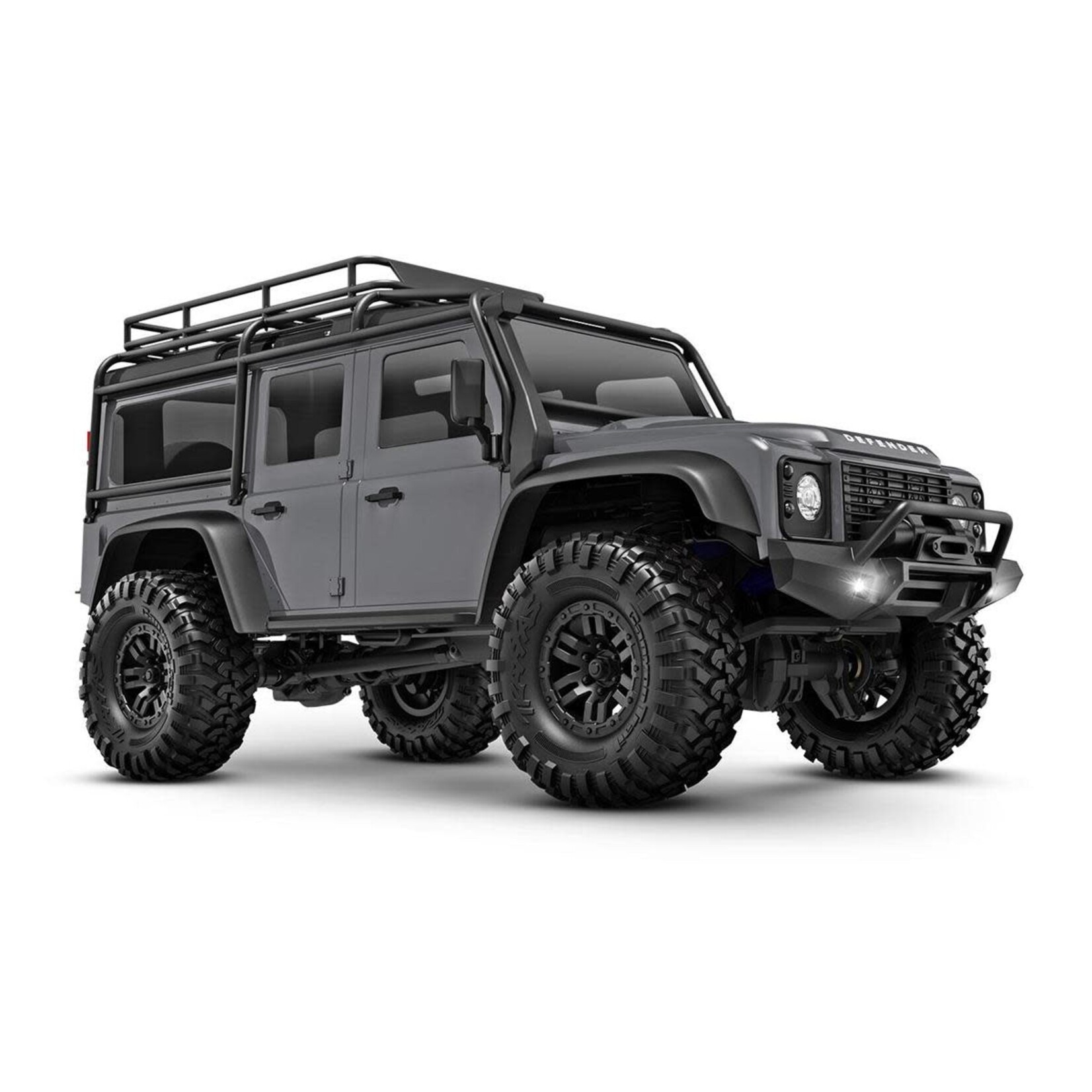 Traxxas #97054-1-SLVR Traxxas TRX-4M 1/18 Electric Rock Crawler w/Land Rover Defender Body (Silver) w/TQ 2.4GHz Radio