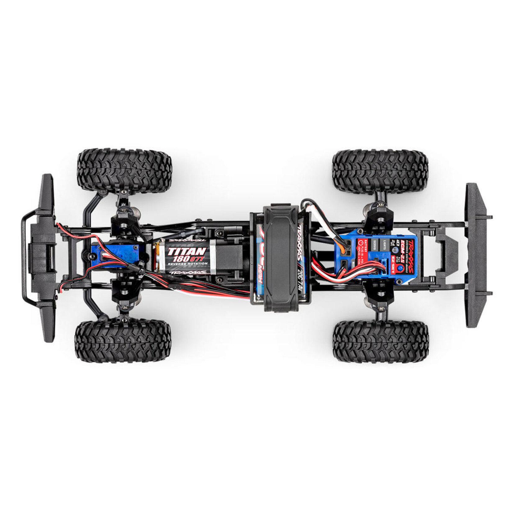 Traxxas #97054-1-SLVR Traxxas TRX-4M 1/18 Electric Rock Crawler w/Land Rover Defender Body (Silver) w/TQ 2.4GHz Radio