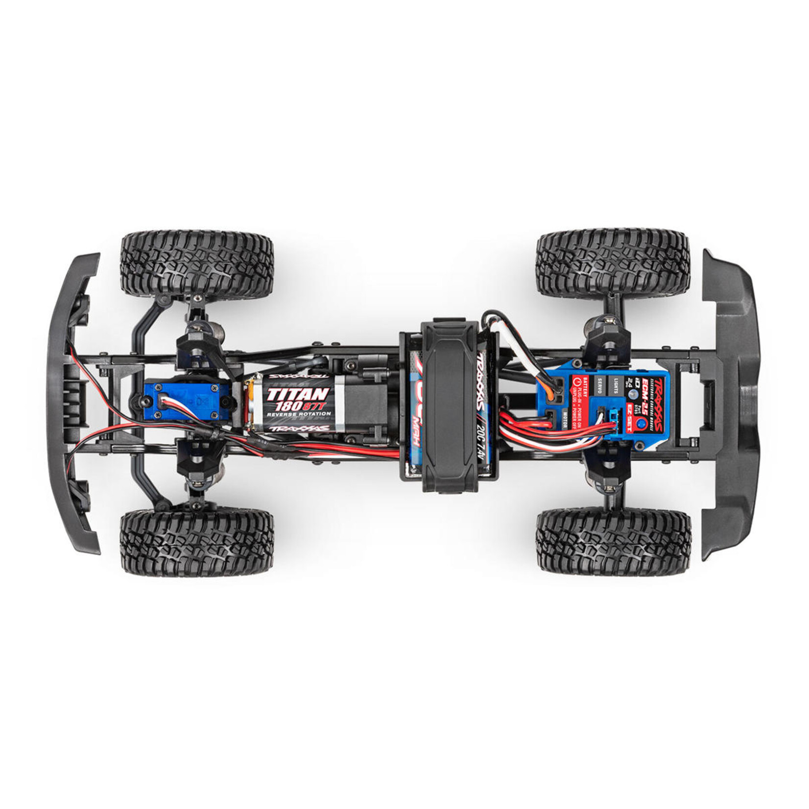 Traxxas #97074-1-BLK Traxxas TRX-4M 1/18 Electric Rock Crawler w/Ford Bronco Body (Black) w/TQ 2.4GHz Radio
