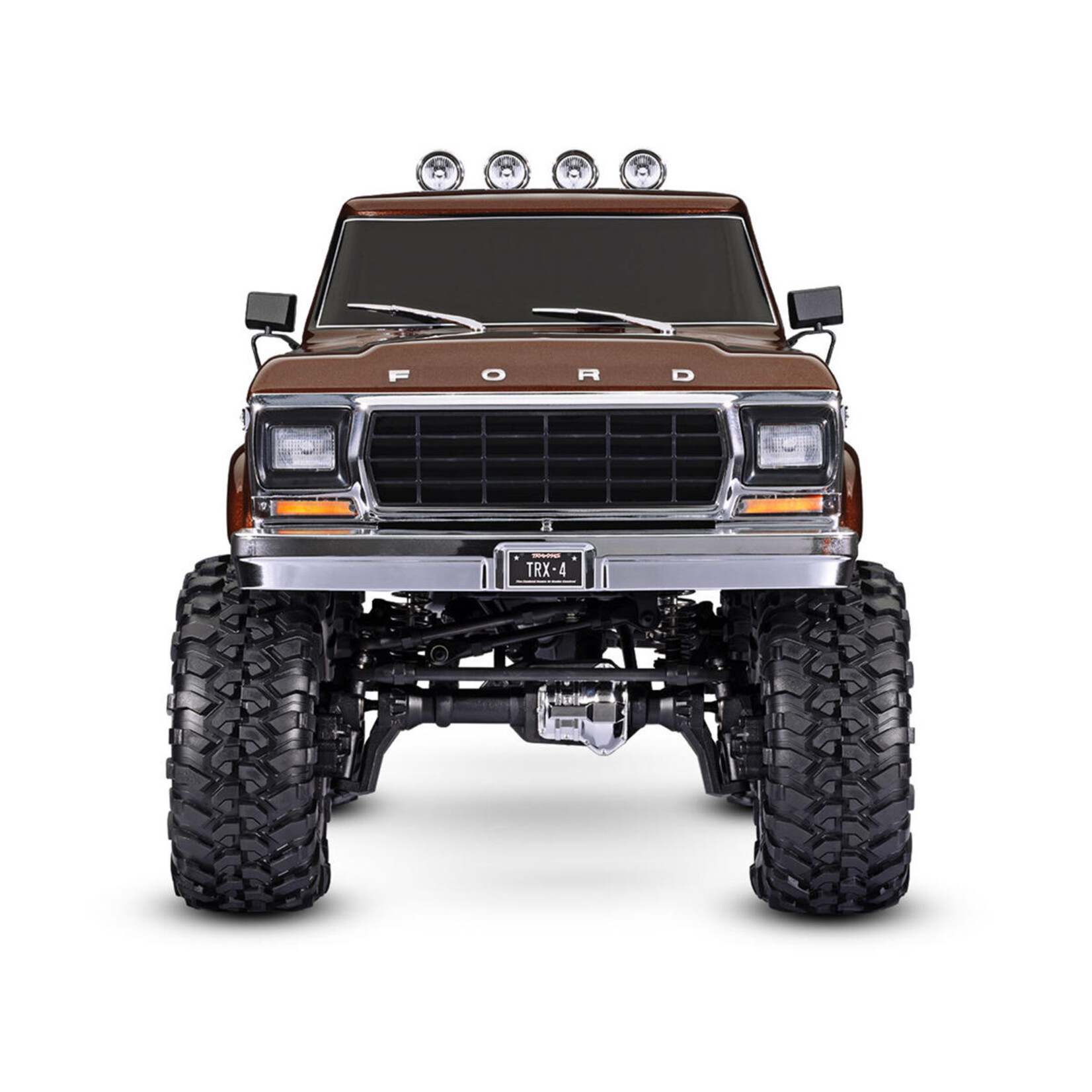 Traxxas #92046-4-BROWN Traxxas TRX-4 1/10 High Trail Edition RC Crawler w/'79 Ford F-150 Ranger XLT Truck Body (Metallic Brown) w/TQi 2.4GHz Radio
