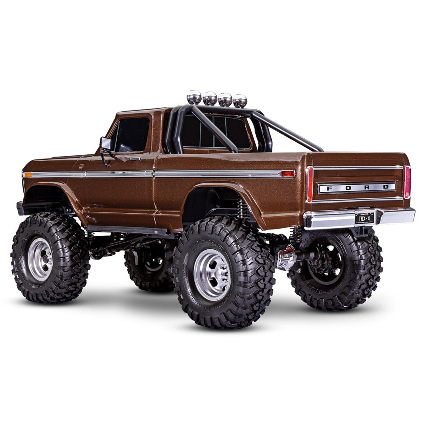 Traxxas #92046-4-BROWN Traxxas TRX-4 1/10 High Trail Edition RC Crawler w/'79 Ford F-150 Ranger XLT Truck Body (Metallic Brown) w/TQi 2.4GHz Radio