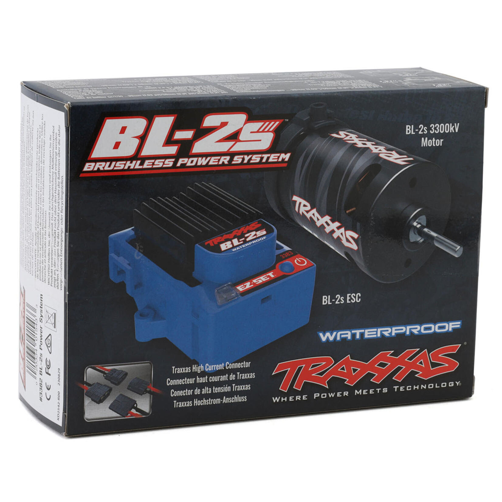 Traxxas #3382 Traxxas BL-2S Brushless Power System Combo (Waterproof)