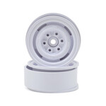 Gmade Gmade VR01 1.9" Beadlock Rock Crawler Wheels (2) (White) #GM70106