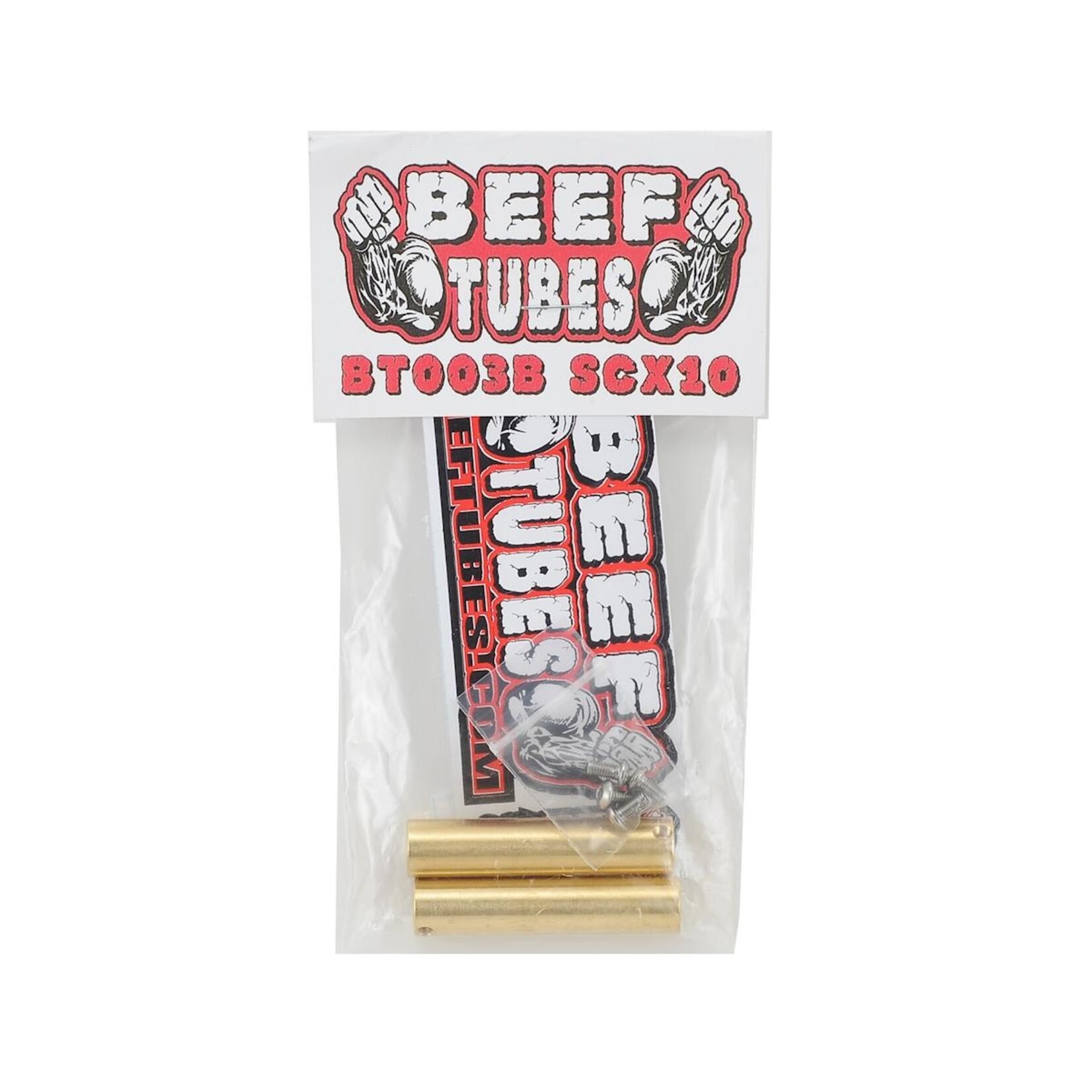 Beef Tubes Beef Tubes SCX10 Standard Beef Tubes (Brass) #BT003B