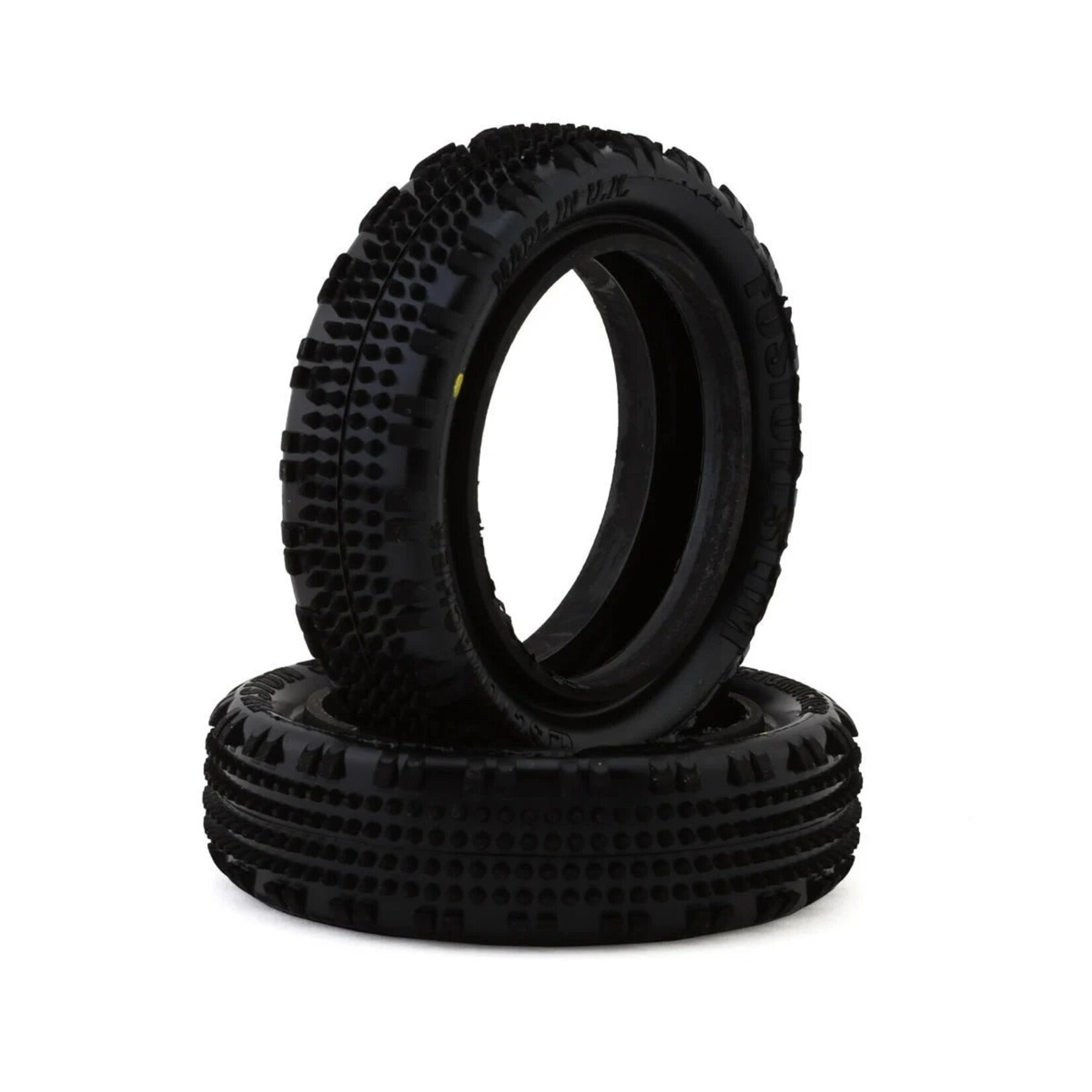 Schumacher Schumacher Fusion Slim 2.2" 2WD Front Buggy Carpet/Astro Tires (2) (Yellow) #U6901