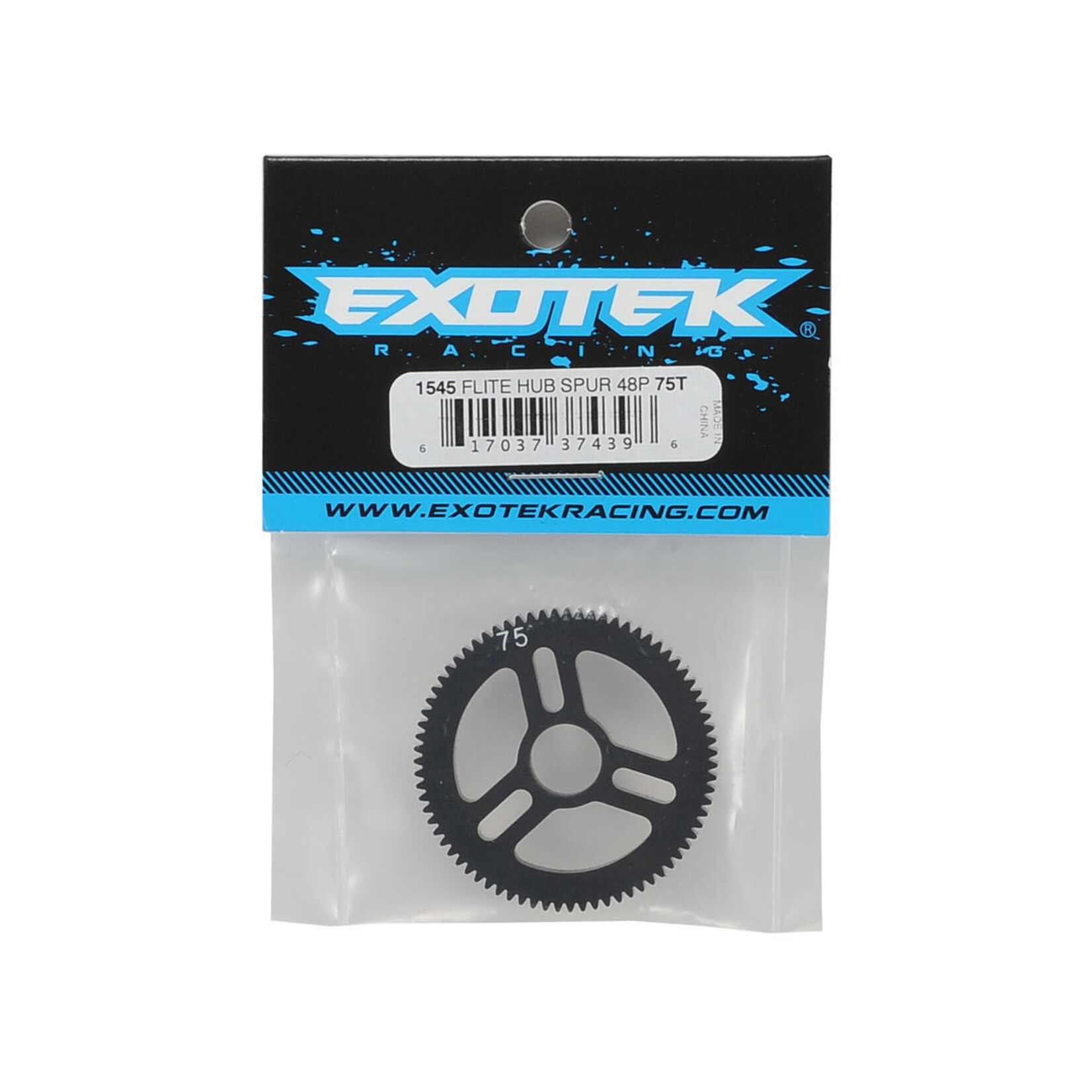 Exotek Exotek Flite 48P Machined Spur Gear (75T) #1545