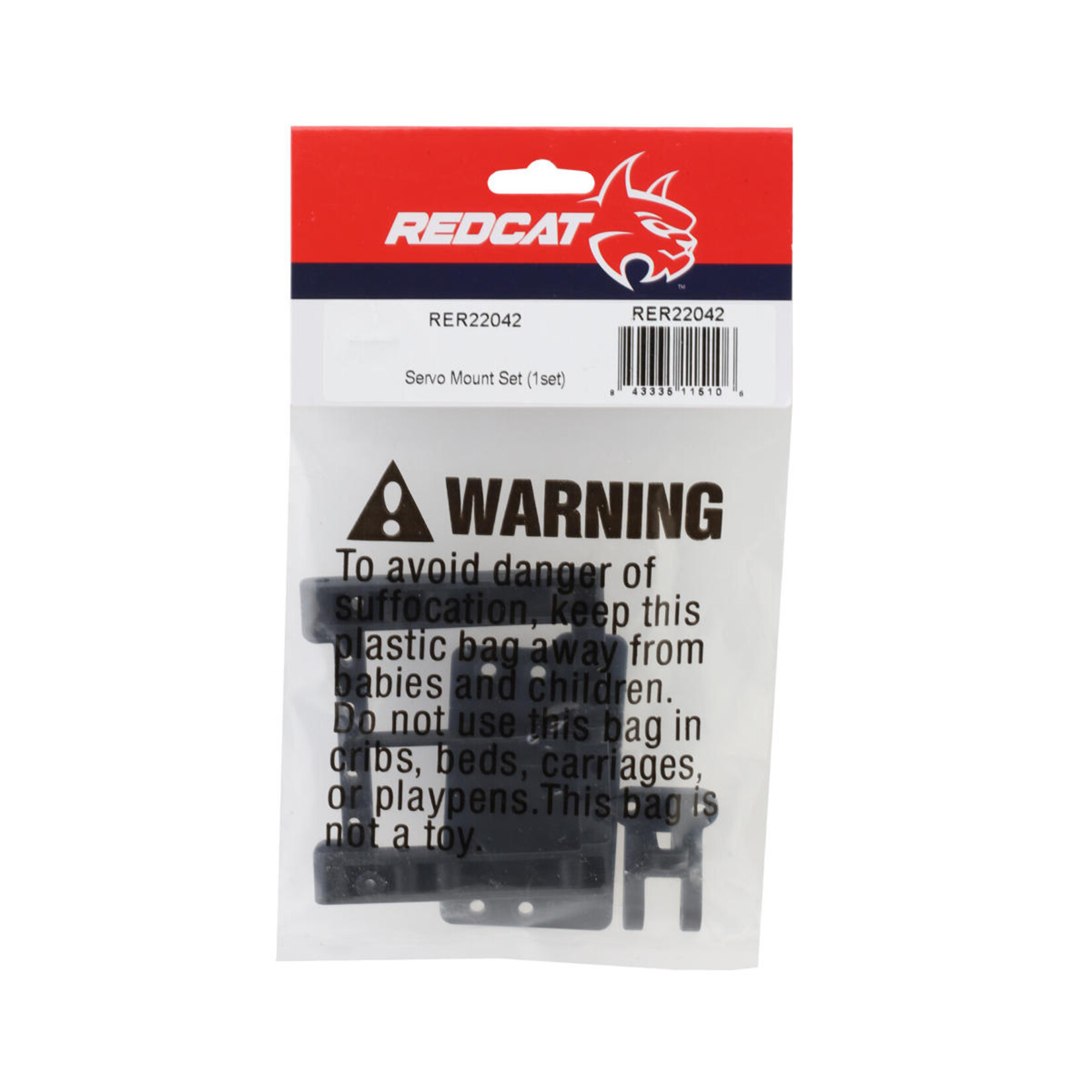 Redcat Racing Redcat Ascent Servo Mount Set #RER22042