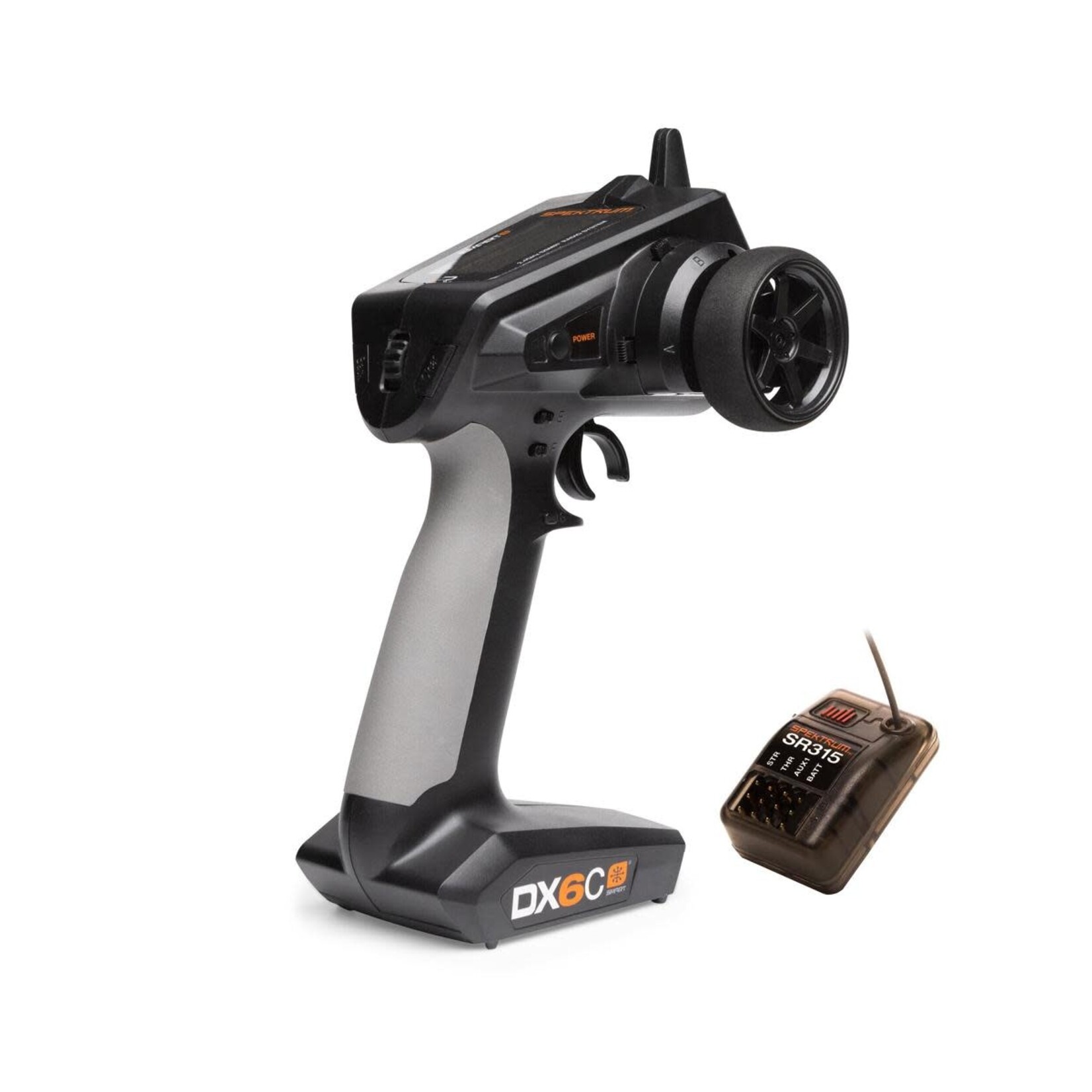 Spektrum #SPM6125 Spektrum RC DX6C 6-Channel DSMR Surface Radio w/SR315 Receiver