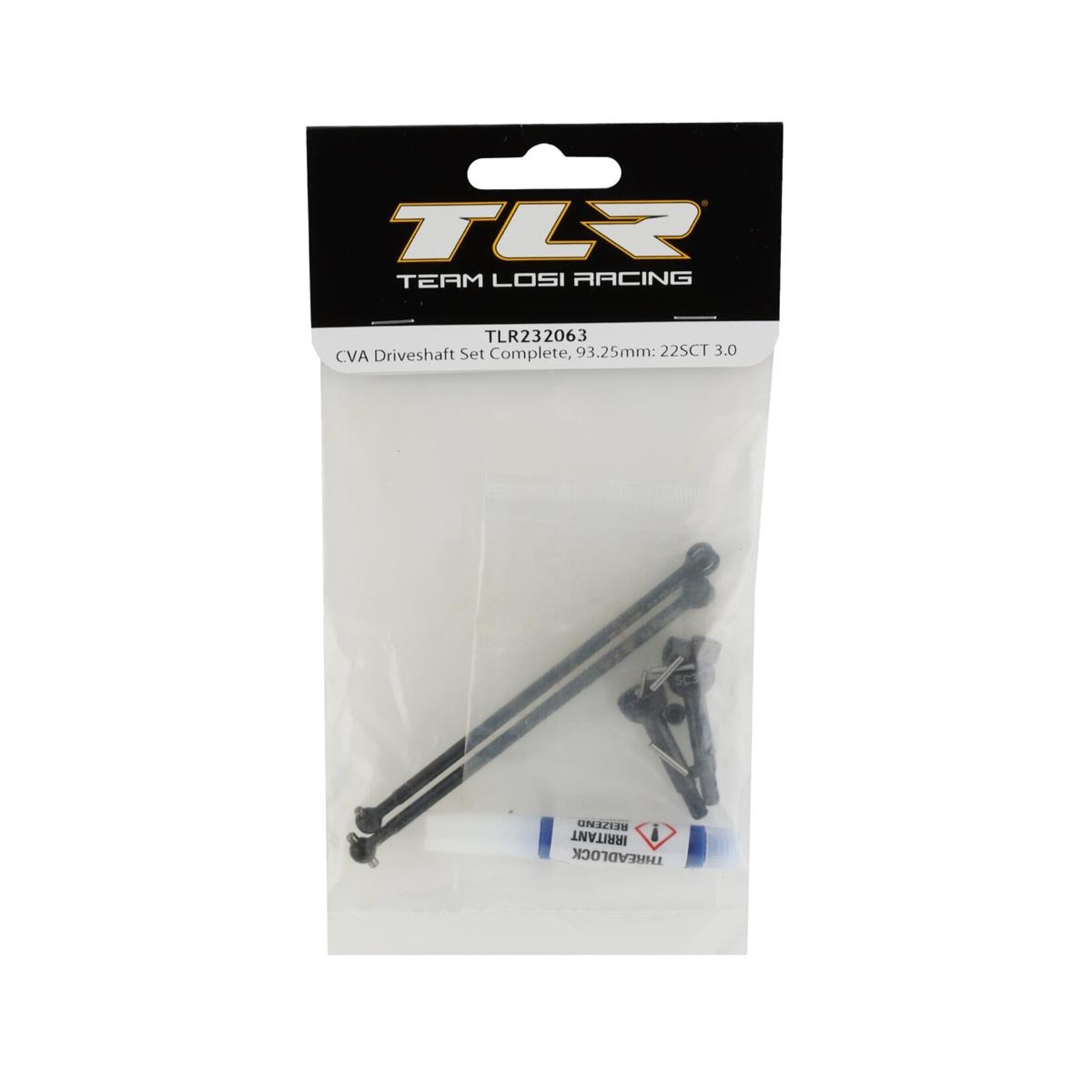 TLR #TLR232063  Team Losi Racing 22SCT 3.0 CVA Driveshaft Set