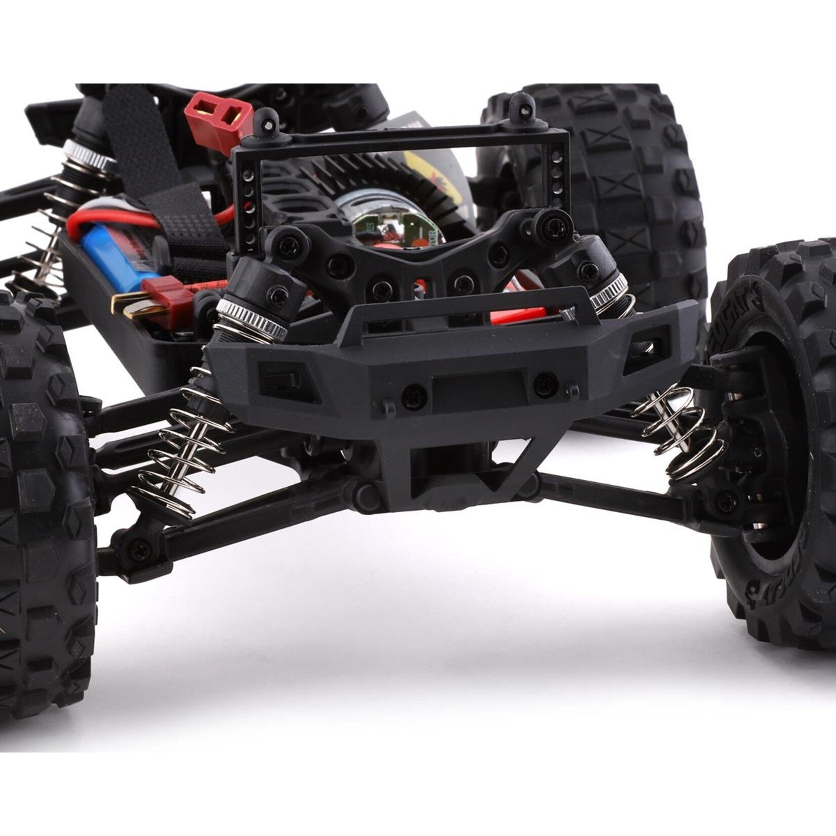 Redcat Racing #RER13648 Redcat Volcano-16 1/16 4WD Brushed RTR Truck (Red) w/2.4GHz Radio