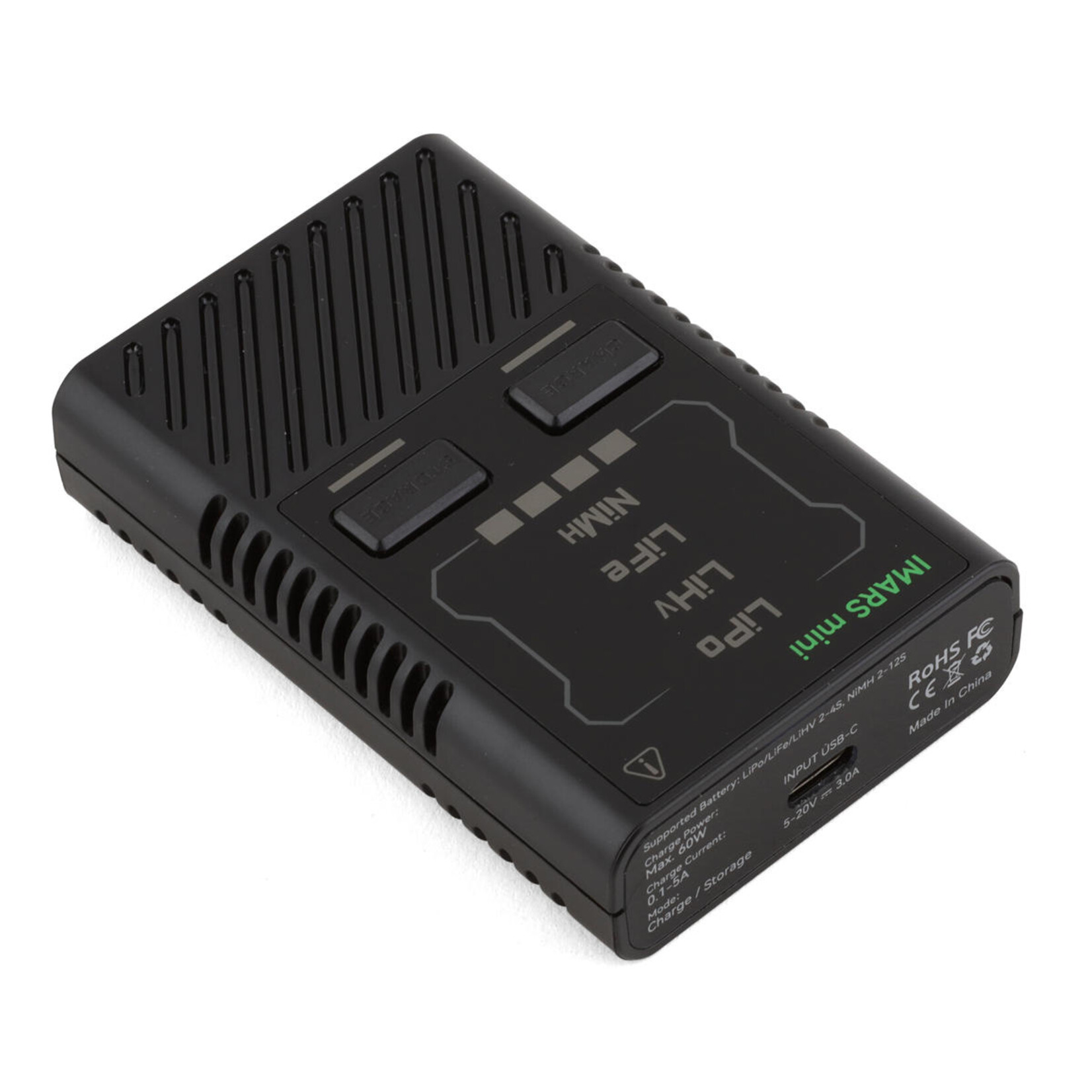 Gens Ace #GEA60WC1 Gens Ace Imars Mini 2-4S G-Tech DC Charger (5A/60W) w/65W USB-C PD Power Supply
