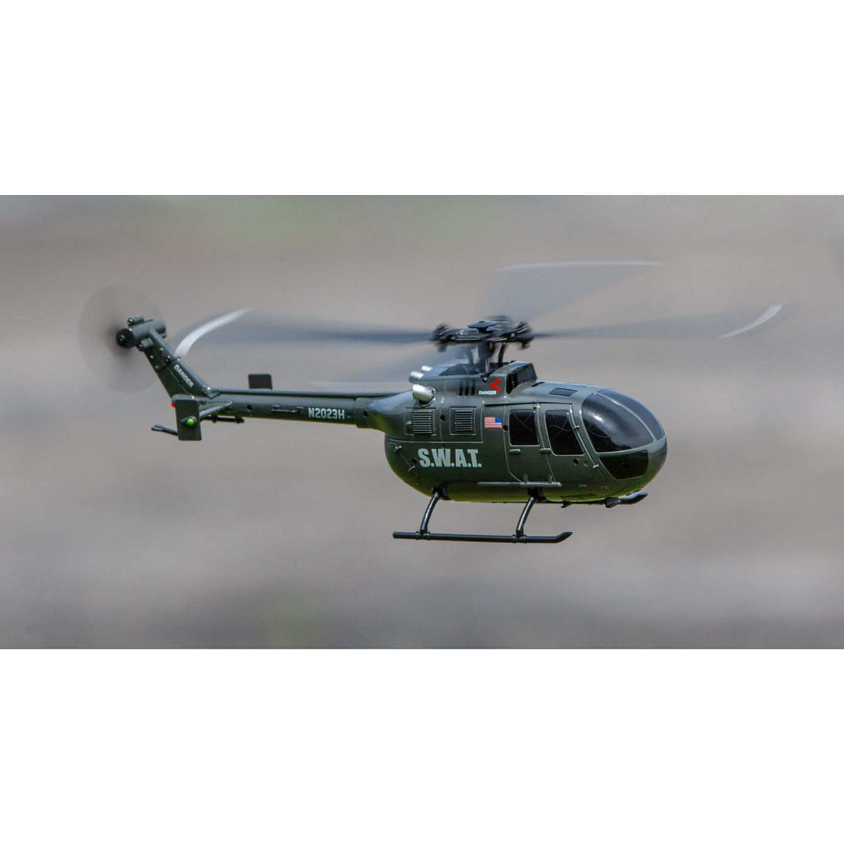 Rage RC #RGR6053 Rage RC Hero-Copter 4-Blade RTF Helicopter (SWAT)