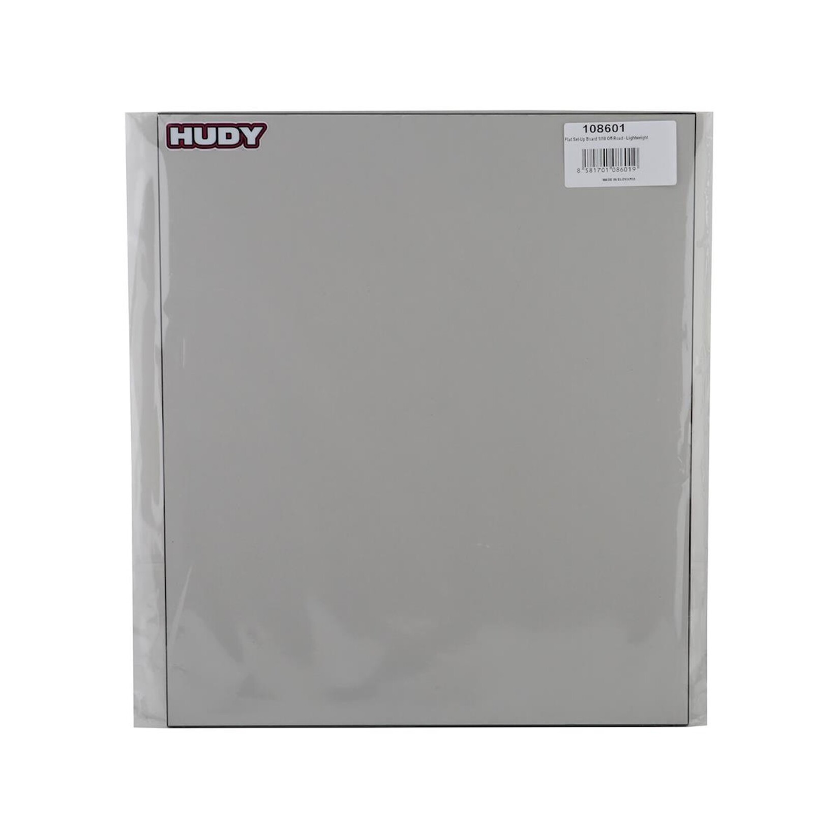 Hudy #108601  Hudy 1/10 Off-Road Flat Set-Up Board (Lightweight) (Grey) (338x393mm)