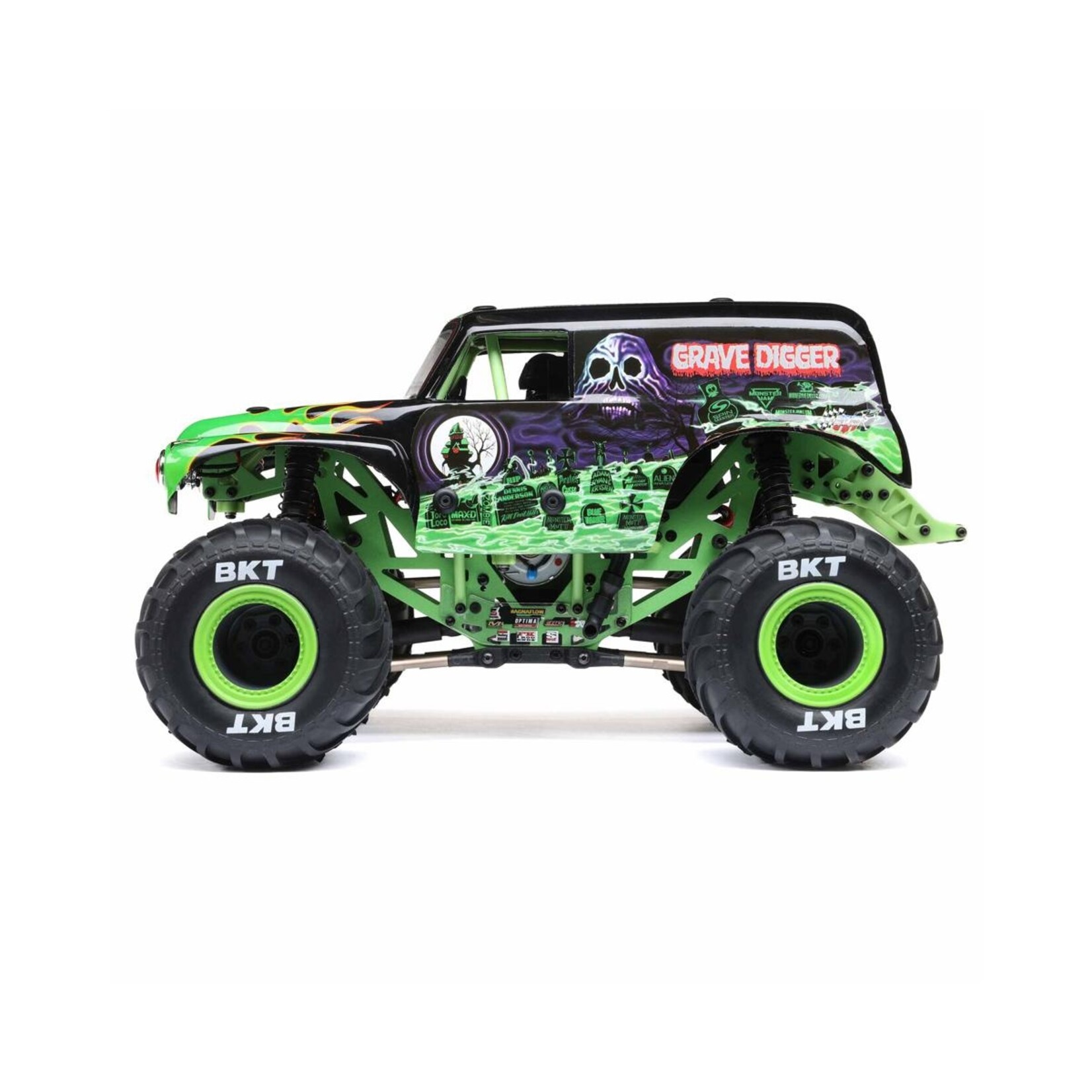 Losi 1/18 Mini LMT 4X4 Brushed RTR Monster Truck (Grave