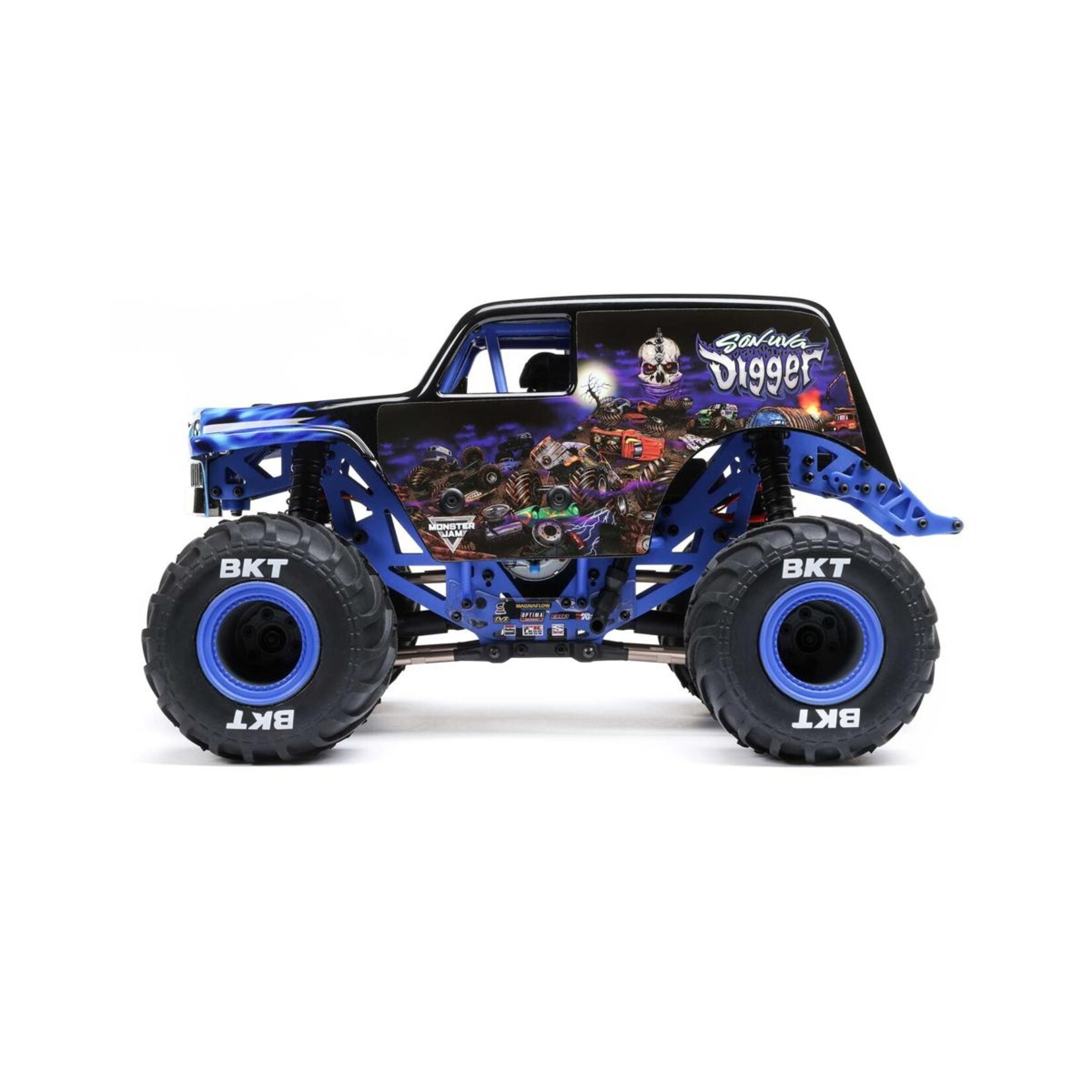 Losi Losi 1/18 Mini LMT 4X4 Brushed RTR Monster Truck (Son-Uva Digger) w/SLT2 2.4GHz Radio, Battery & Charger #LOS01026T2