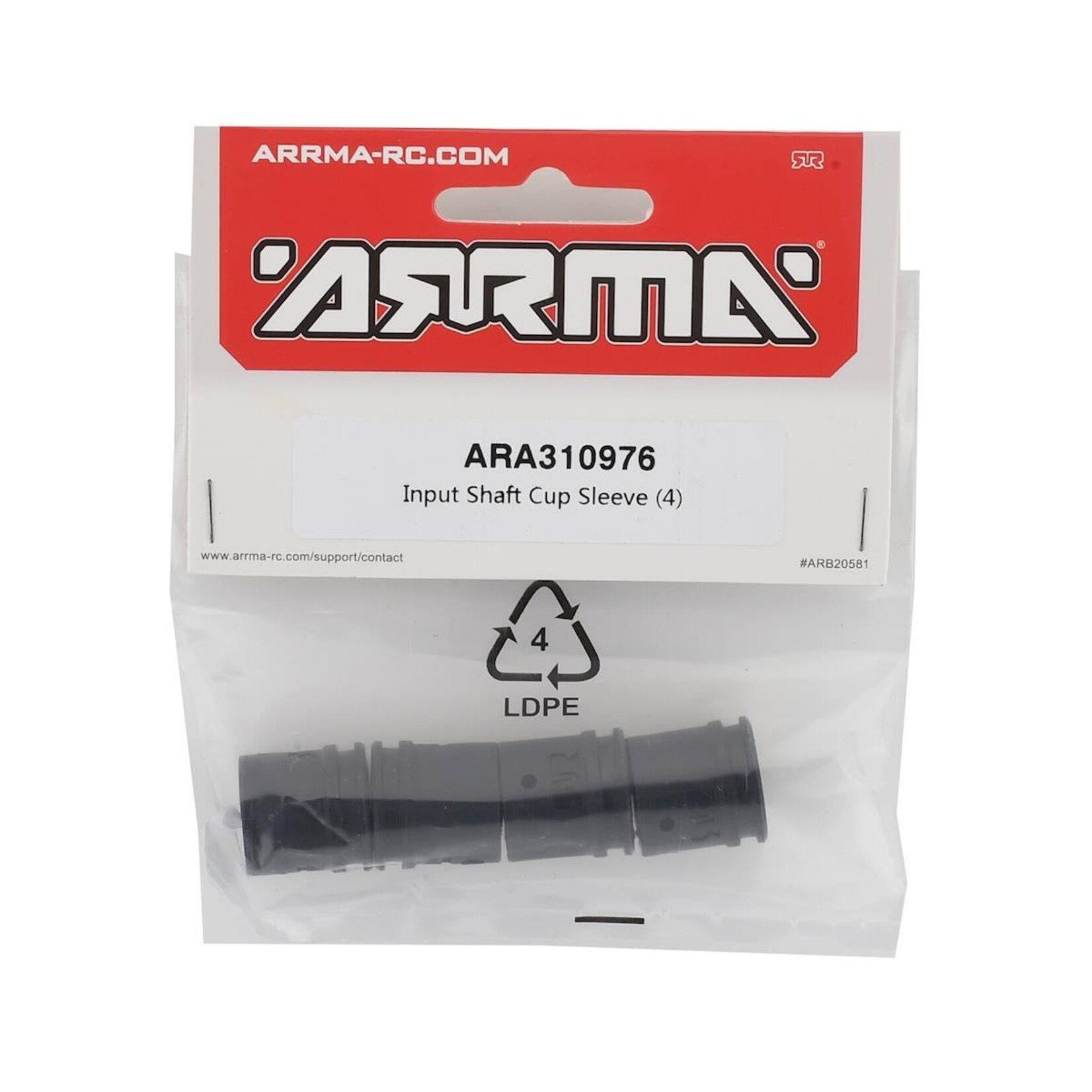 ARRMA Arrma Kraton EXB Input Shaft Cup Sleeve (4) #ARA310976