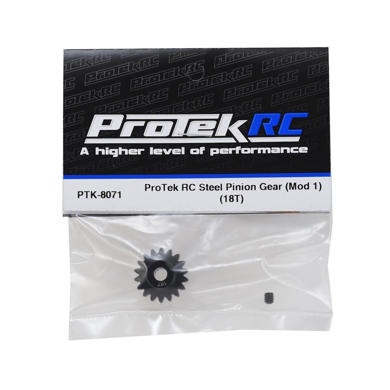 ProTek RC #PTK-8071 ProTek RC Steel Mod 1 Pinion Gear (5mm Bore) (18T)