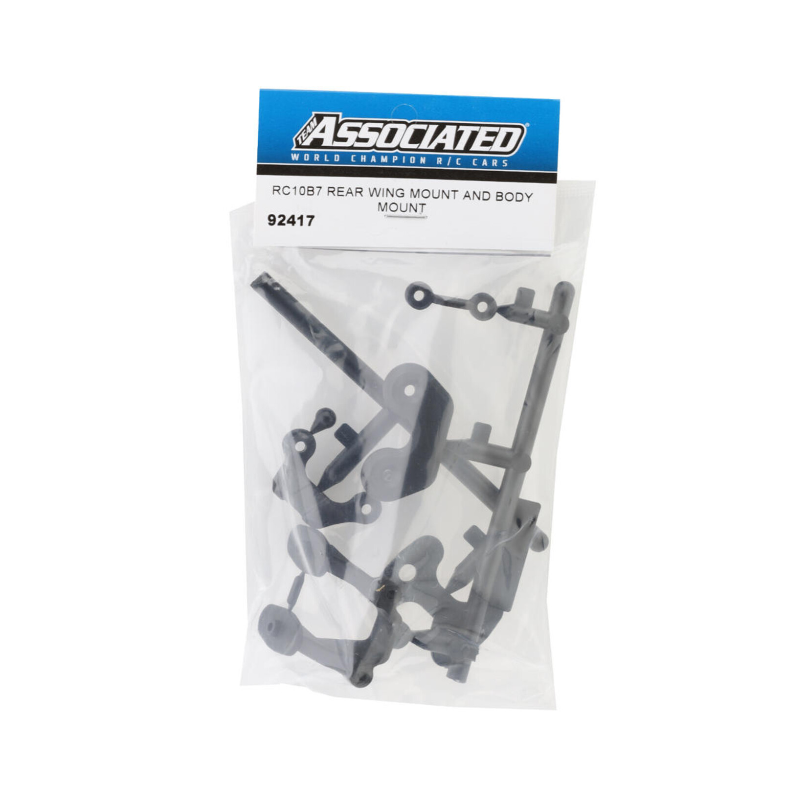Team Associated #92417 Team Associated RC10B7 Rear Wing & Body Mounts Set