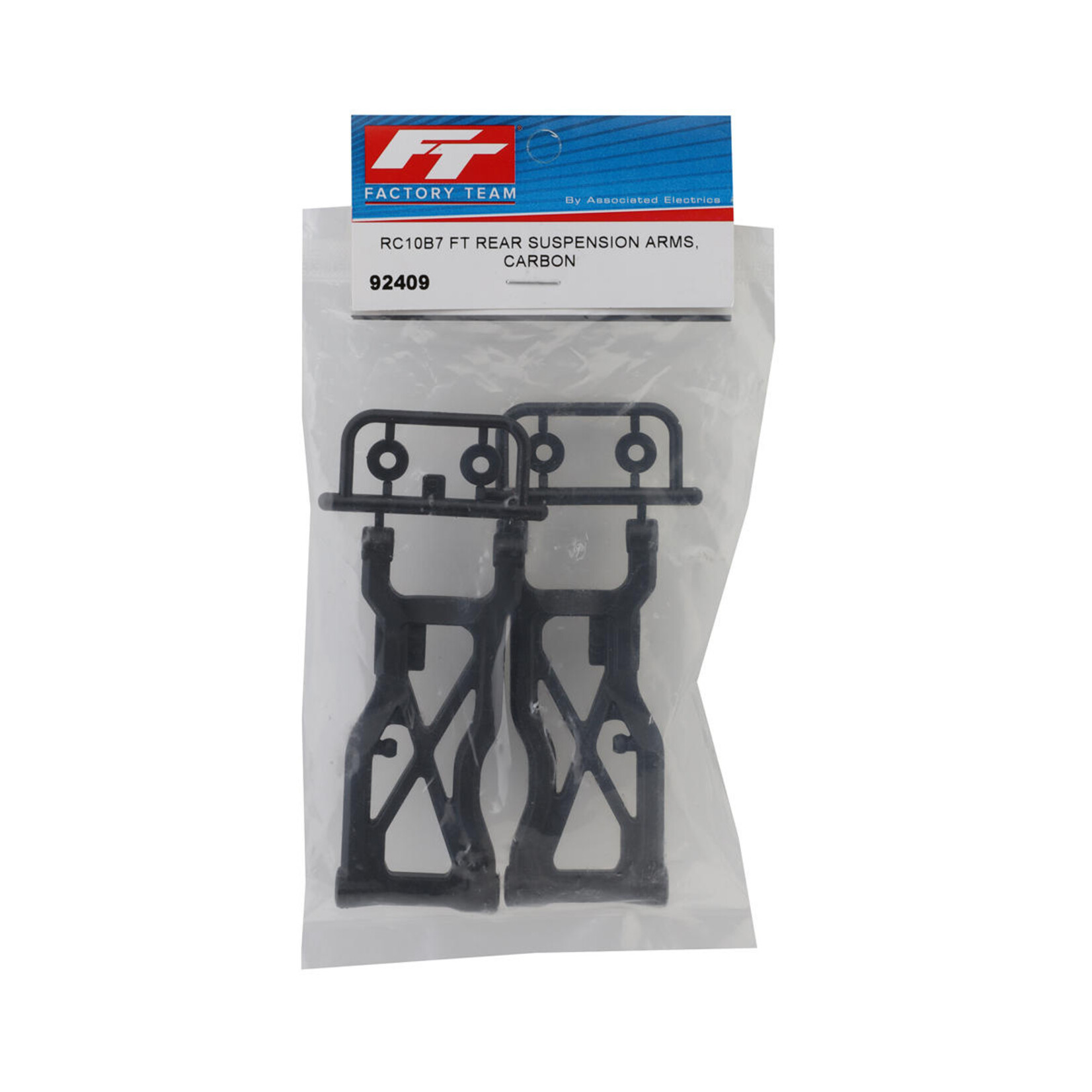Factory Team #92409 Factory Team RC10B7 Carbon Rear Suspension Arms (2)