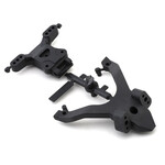 Factory Team Factory Team RC10B7 Carbon Top Plate/Ballstud Mount #92404