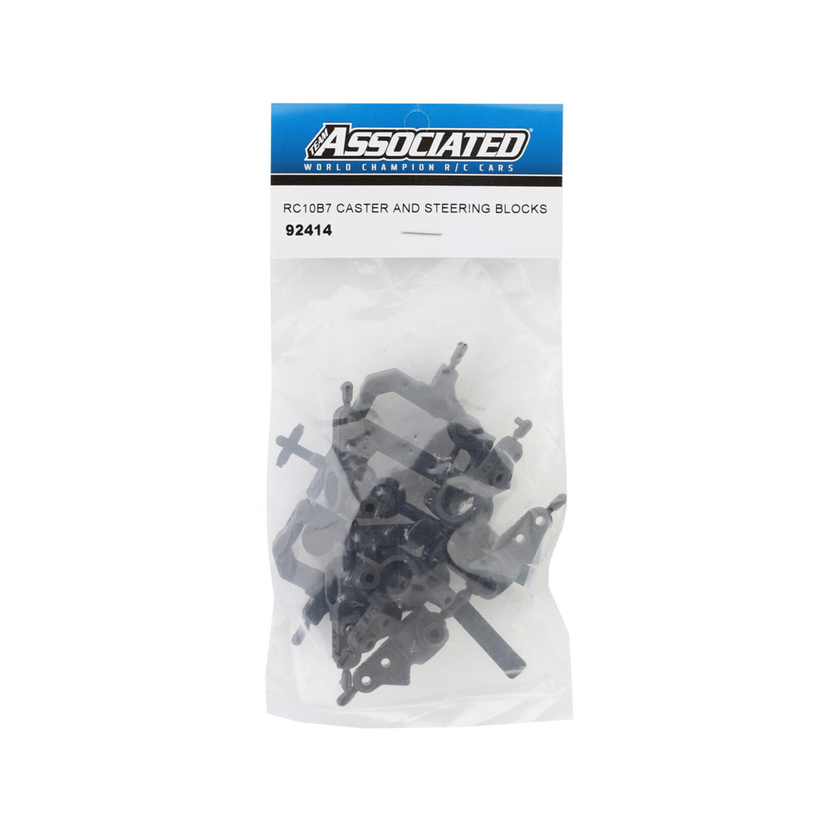 Team Associated #92414 Team Associated RC10B7 Caster and Steering Blocks (2 Pair)