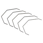Team Associated #92458 Team Associated RC10B7 Rear Anti-roll Bar Set (5)