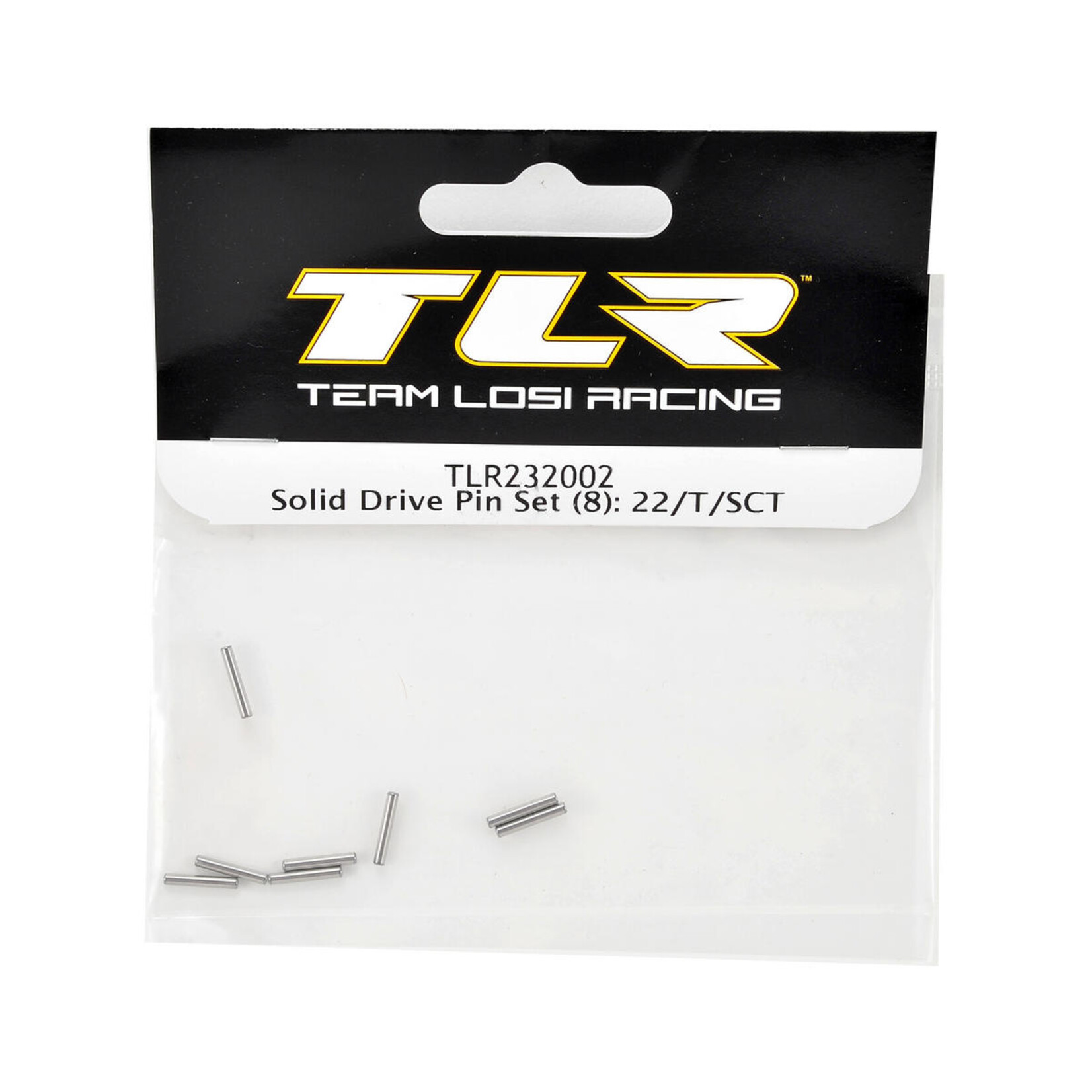 TLR Team Losi Racing Solid Drive Pin Set (8) #TLR232002