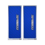 ProTek RC #PTK-1102-BLU ProTek RC Universal Chassis Protector Sheet (Blue) (2) (12.5x33.5cm)