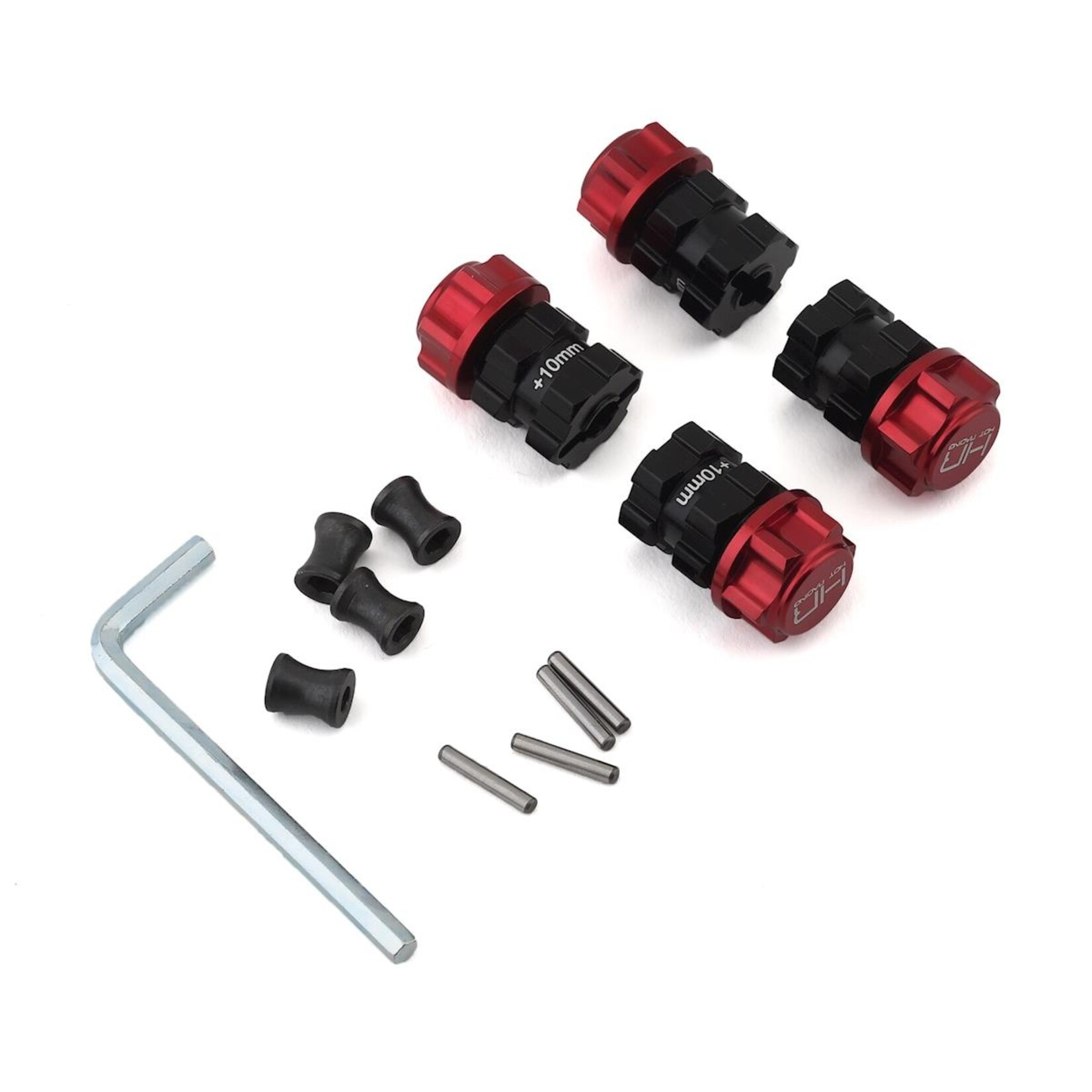 Hot Racing #ATF117XT02 Hot Racing Arrma 4x4 Heavy Duty 10mm Offset 17mm Hubs (4)