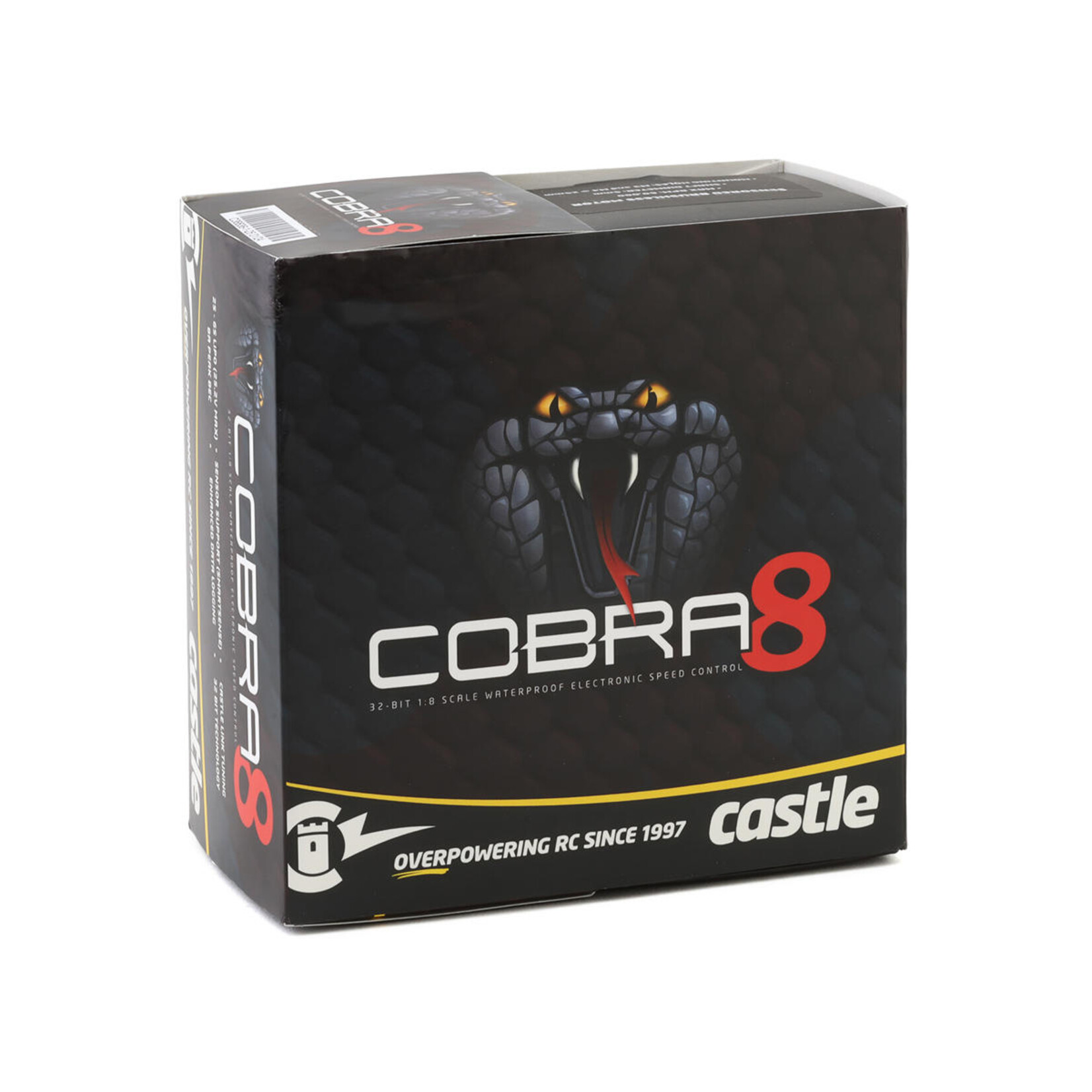 Castle Creations #010-0172-03 Castle Creations Cobra 8 6S 1/8 Scale Brushless Motor & ESC Combo (2200Kv) w/1515 V2 Sensored Motor