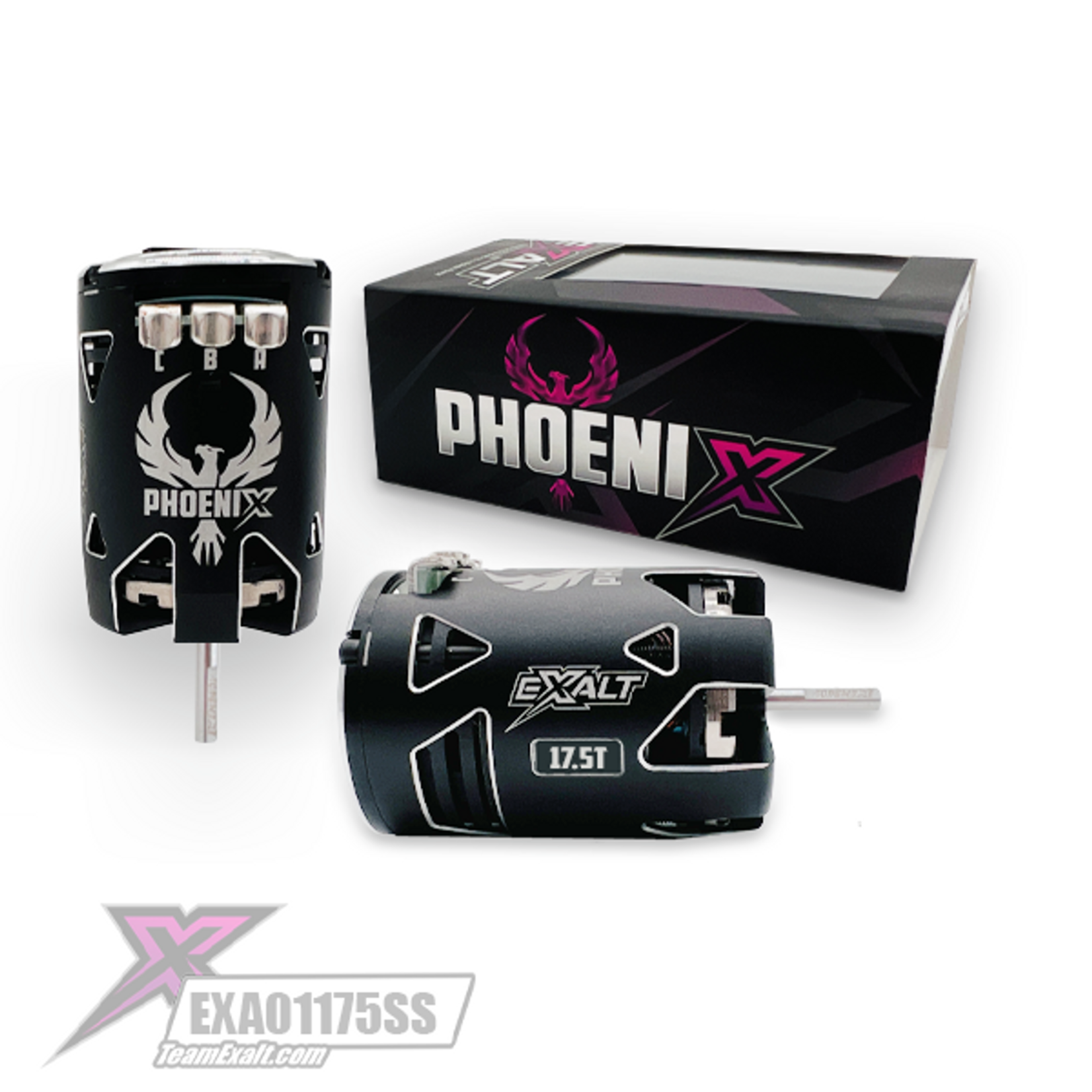 Exalt Exalt "Phoenix" Silver Spec Class Brushless Motor (17.5T) #EXA01175SS