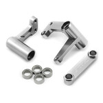 ST Racing Concepts #ST3743XS ST Racing Concepts Aluminum Steering Bellcrank Set (w/bearings) (Silver)