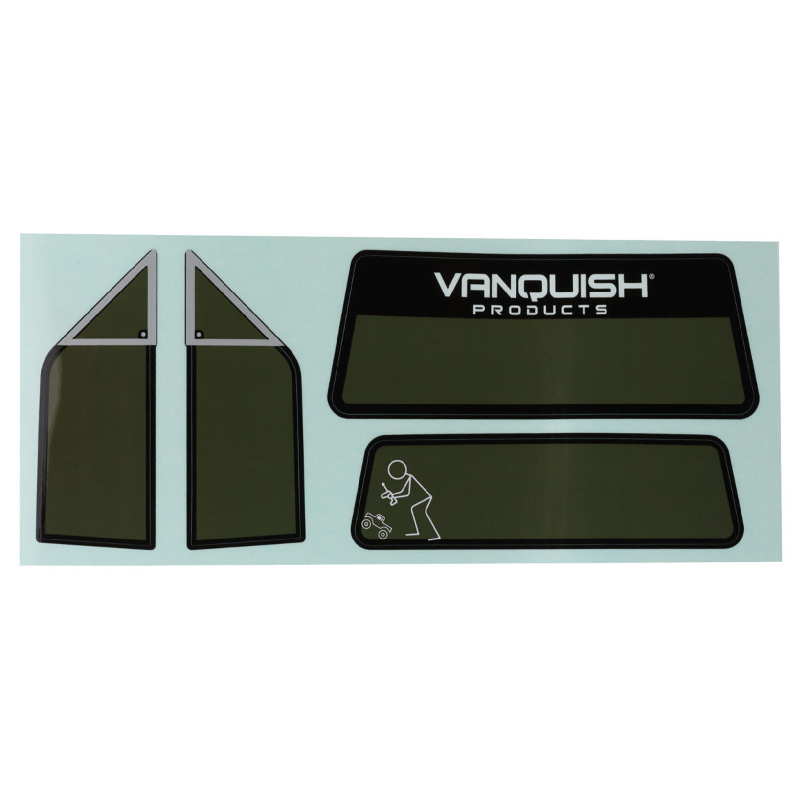 Vanquish Products #VPS10409 Vanquish Products Stance Competition Inspired Pickup Body (Clear)